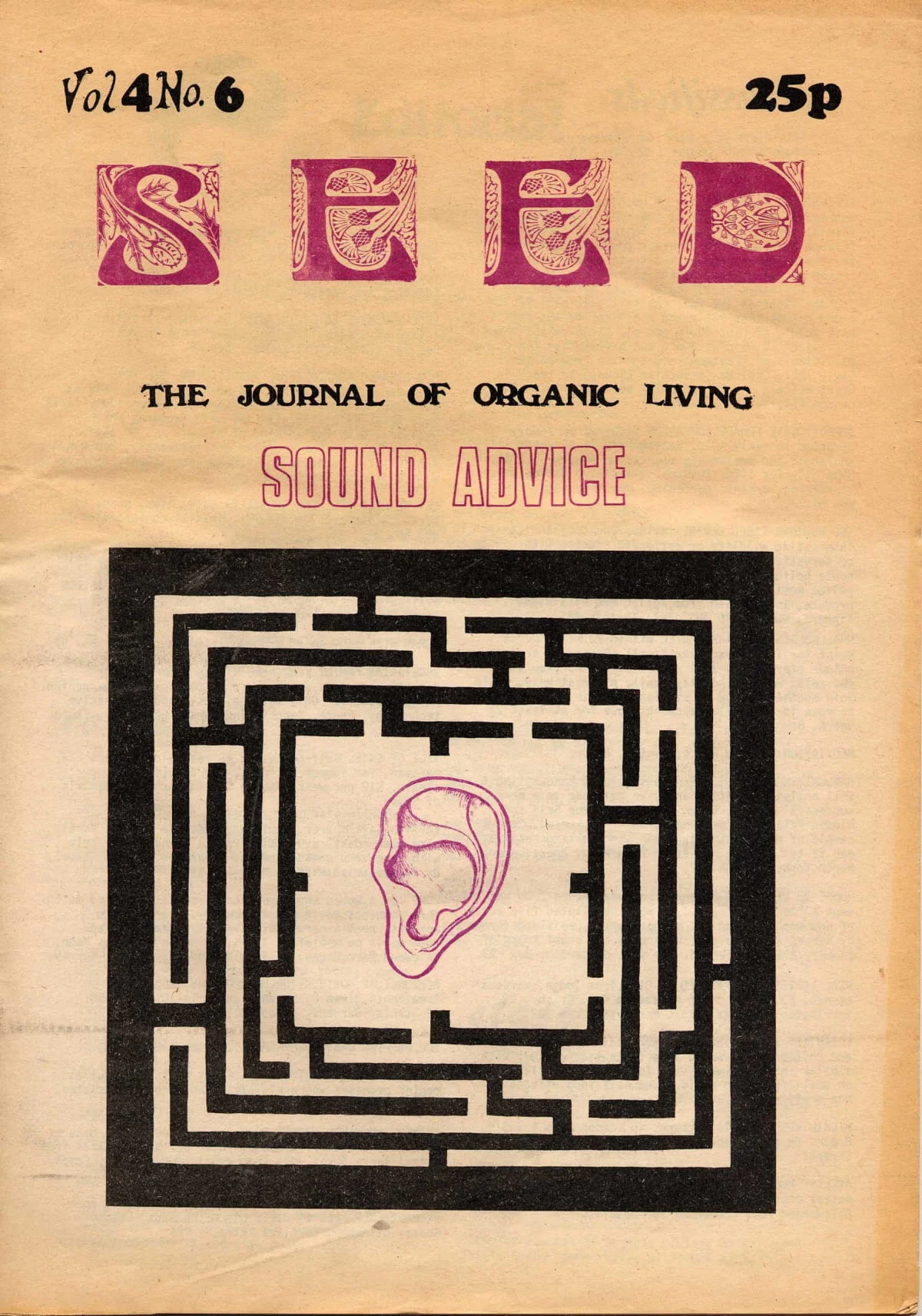 Seed Vol.4 No.6 June 1975 p.1