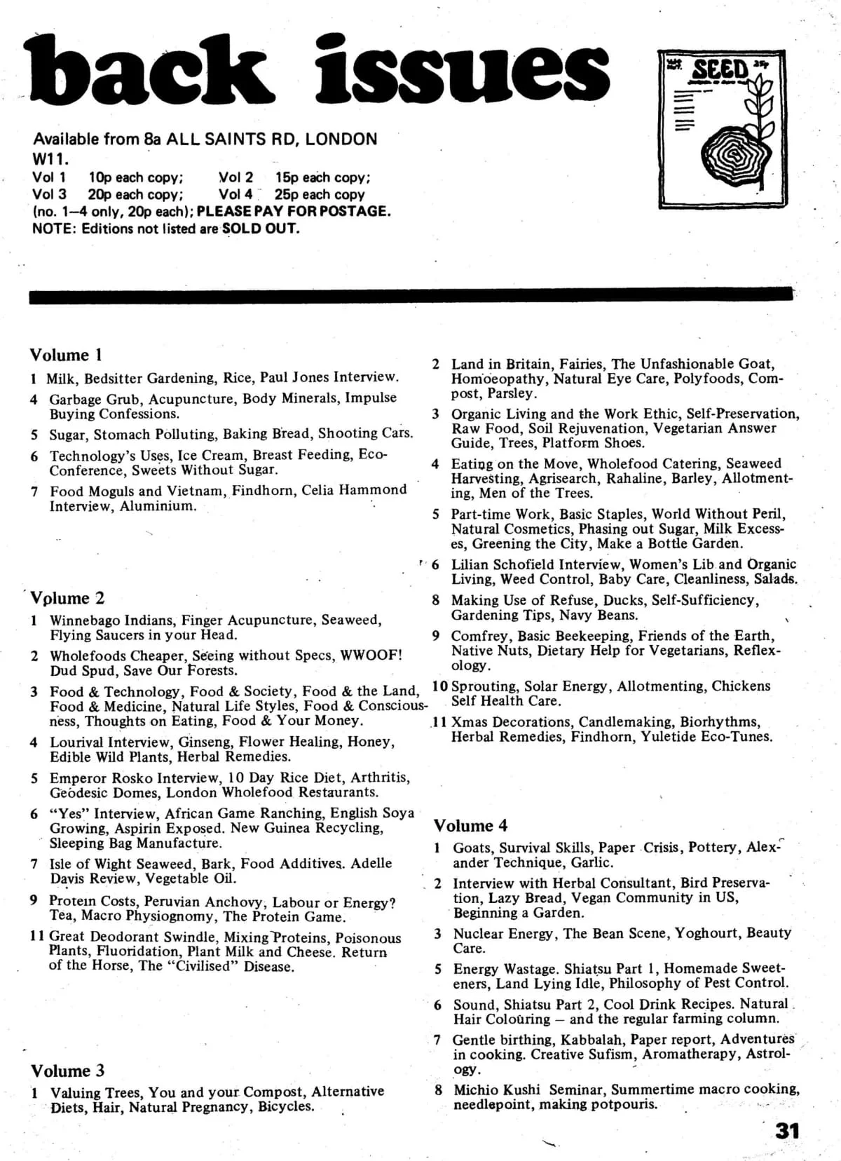 Seed Vol.4 No.9 Sept 1975 p.31