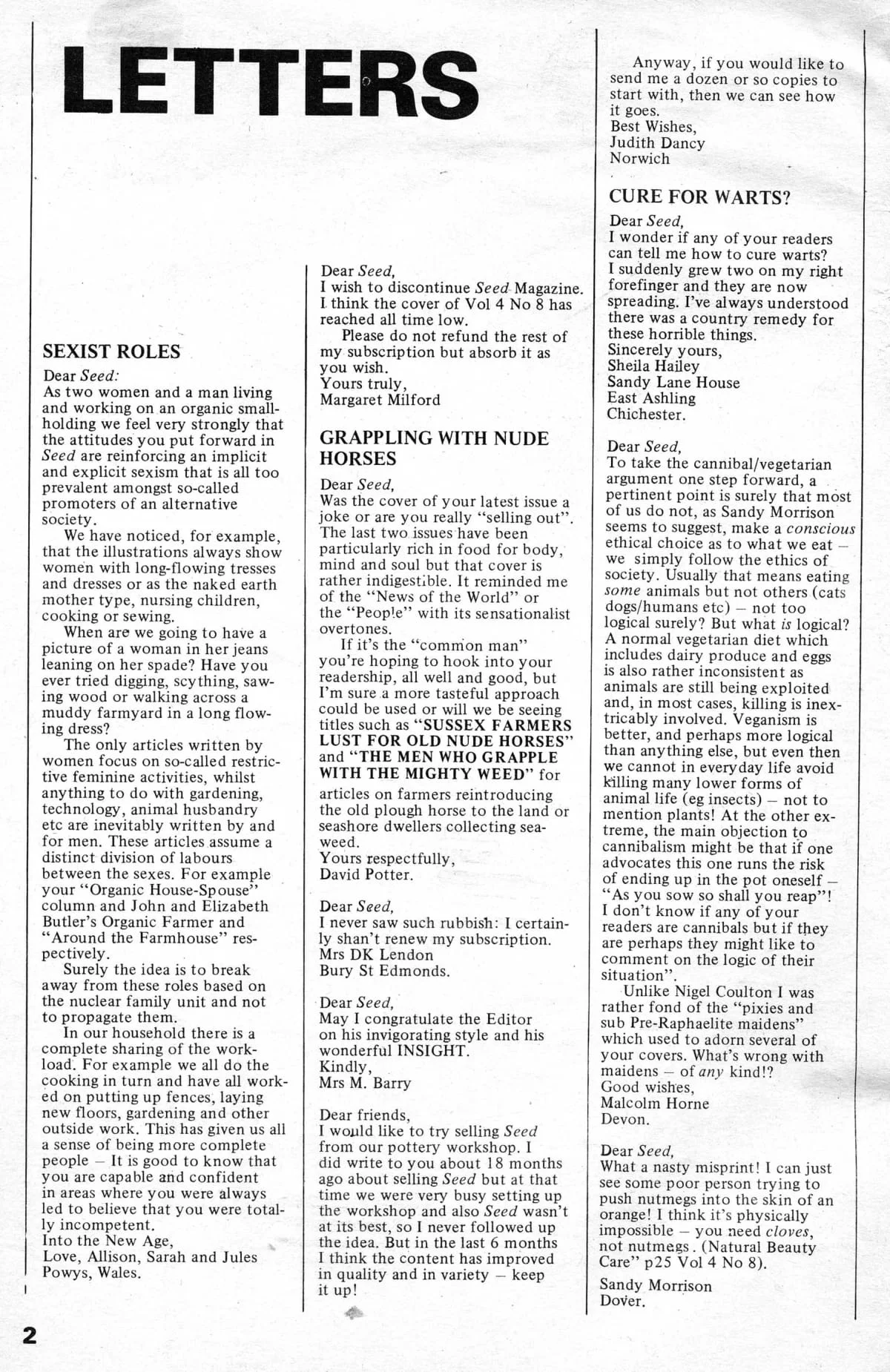 Seed Vol.4 No.9 Sept 1975 p.2