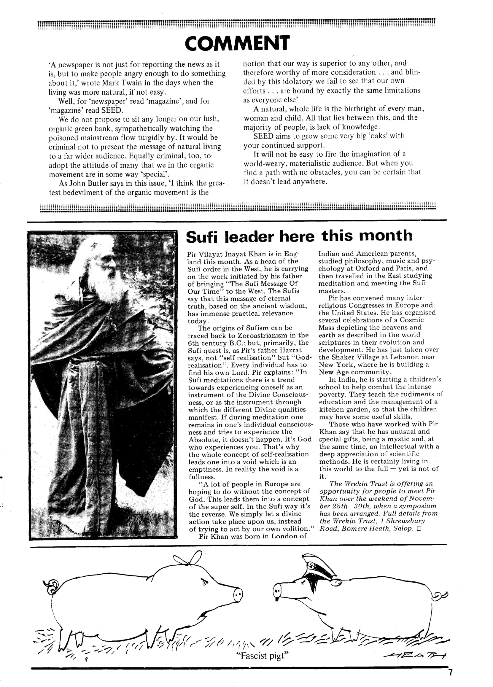 Seed Vol.4 No.10 Oct 1975 p.7