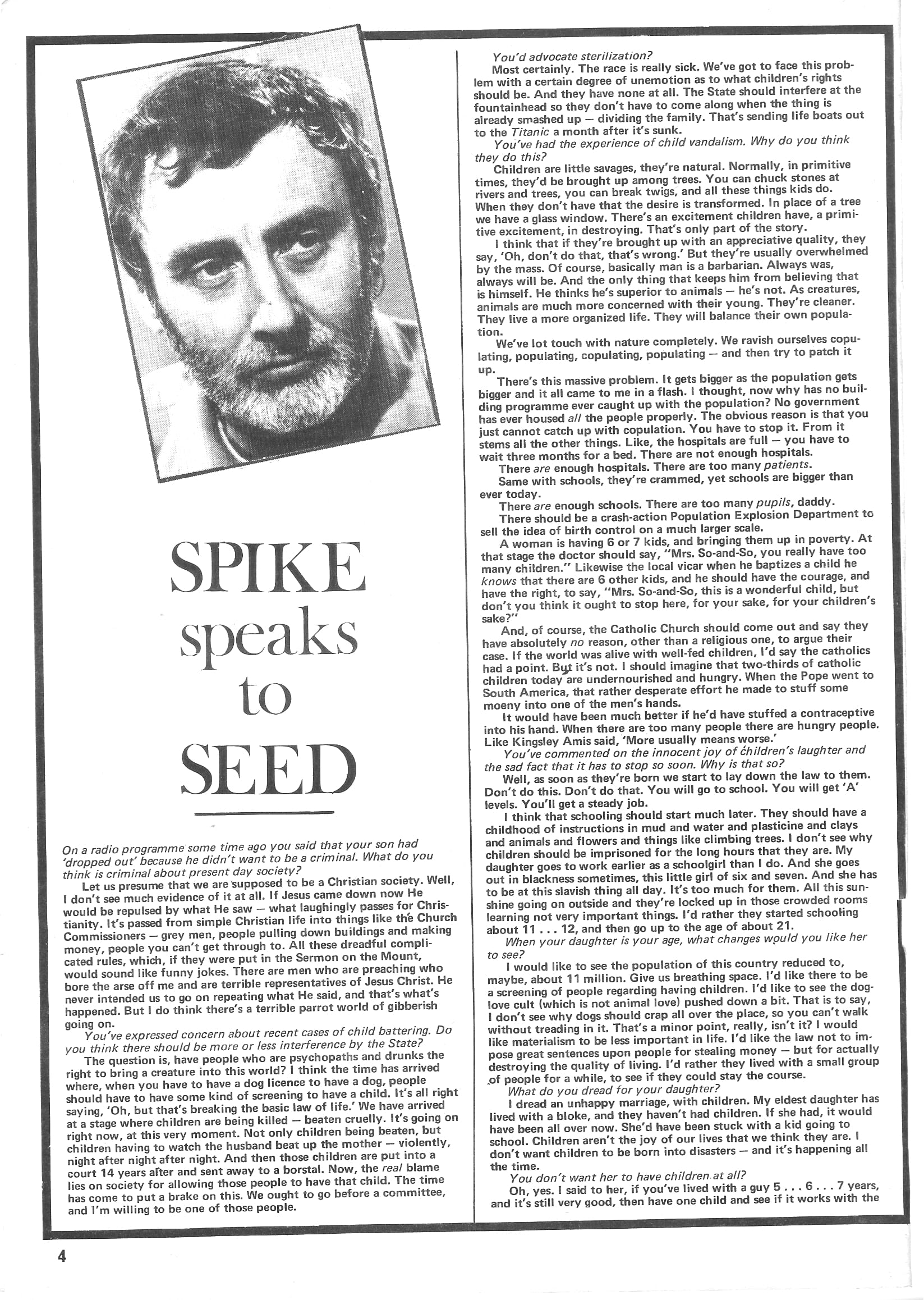 Seed Vol.4 No.10 Oct 1975 p.4