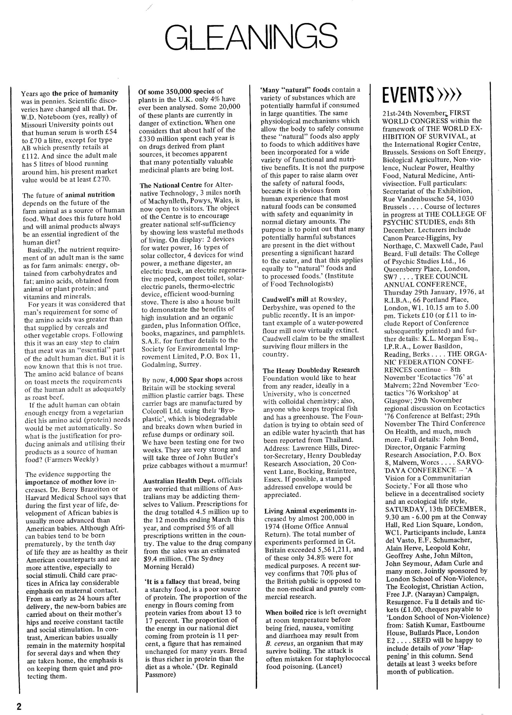 Seed Vol.4 No.10 Oct 1975 p.2