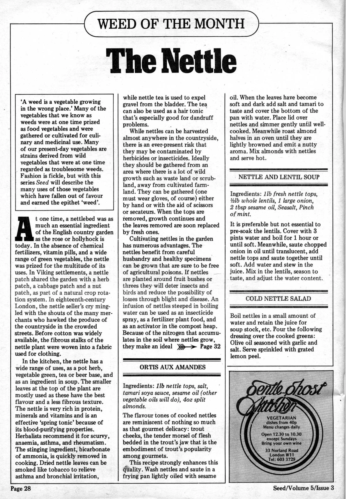 Seed Vol.5 No.3 March 1976 p.28