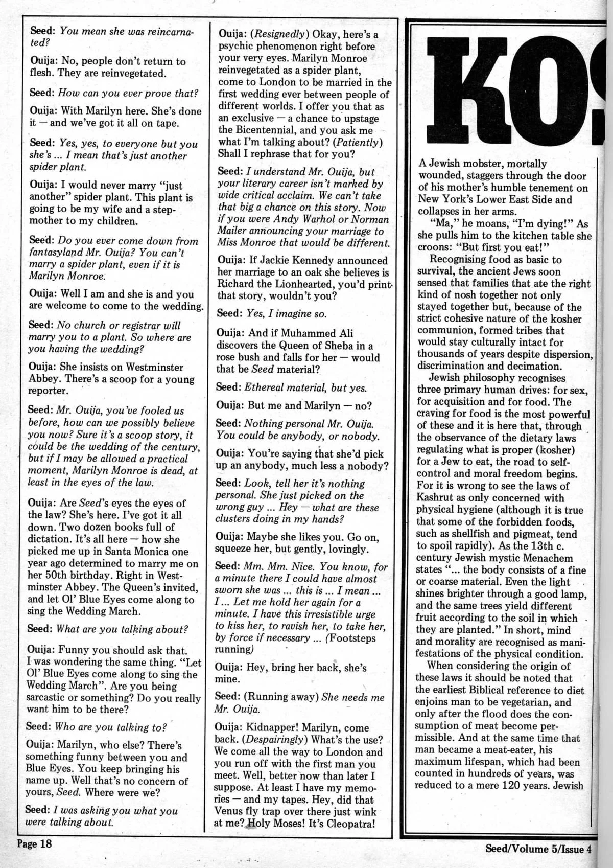 Seed Vol.5 no.4 April 1976 p.18