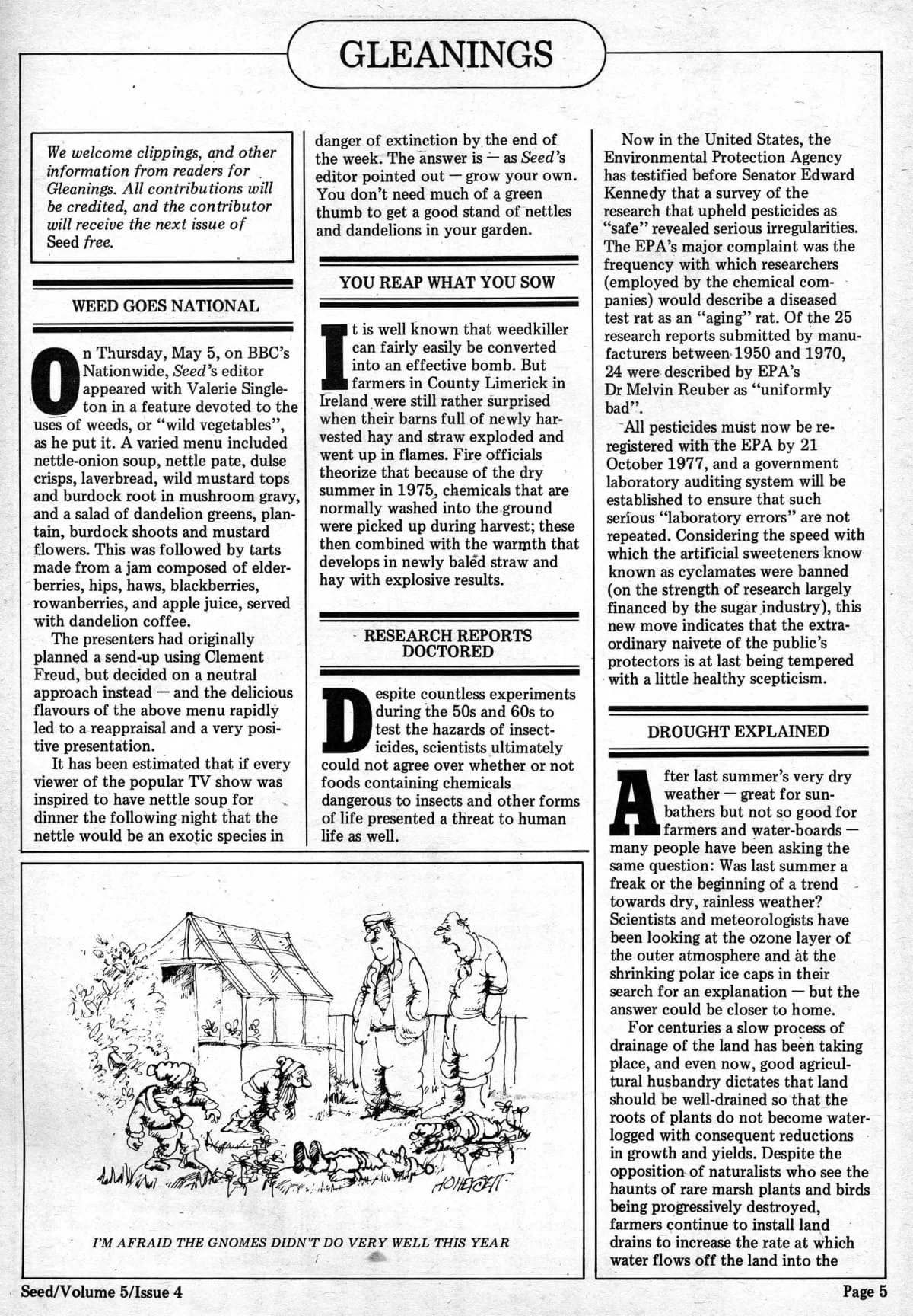 Seed Vol.5 no.4 April 1976 p.5