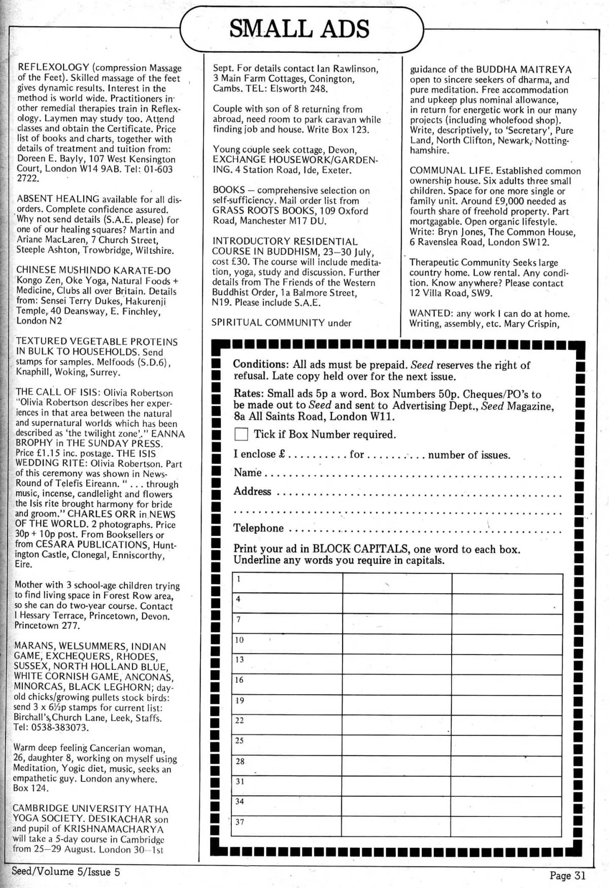 Seed Vol.5 no.5 May 1976 p.31