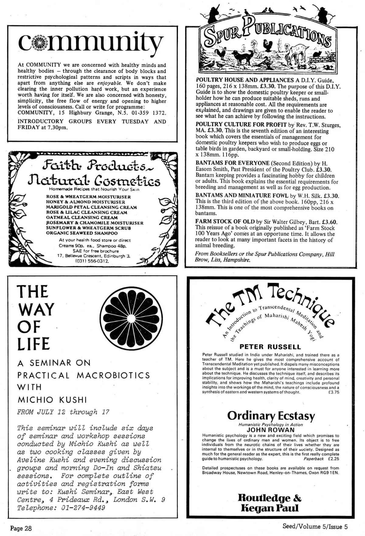 Seed Vol.5 no.5 May 1976 p.28