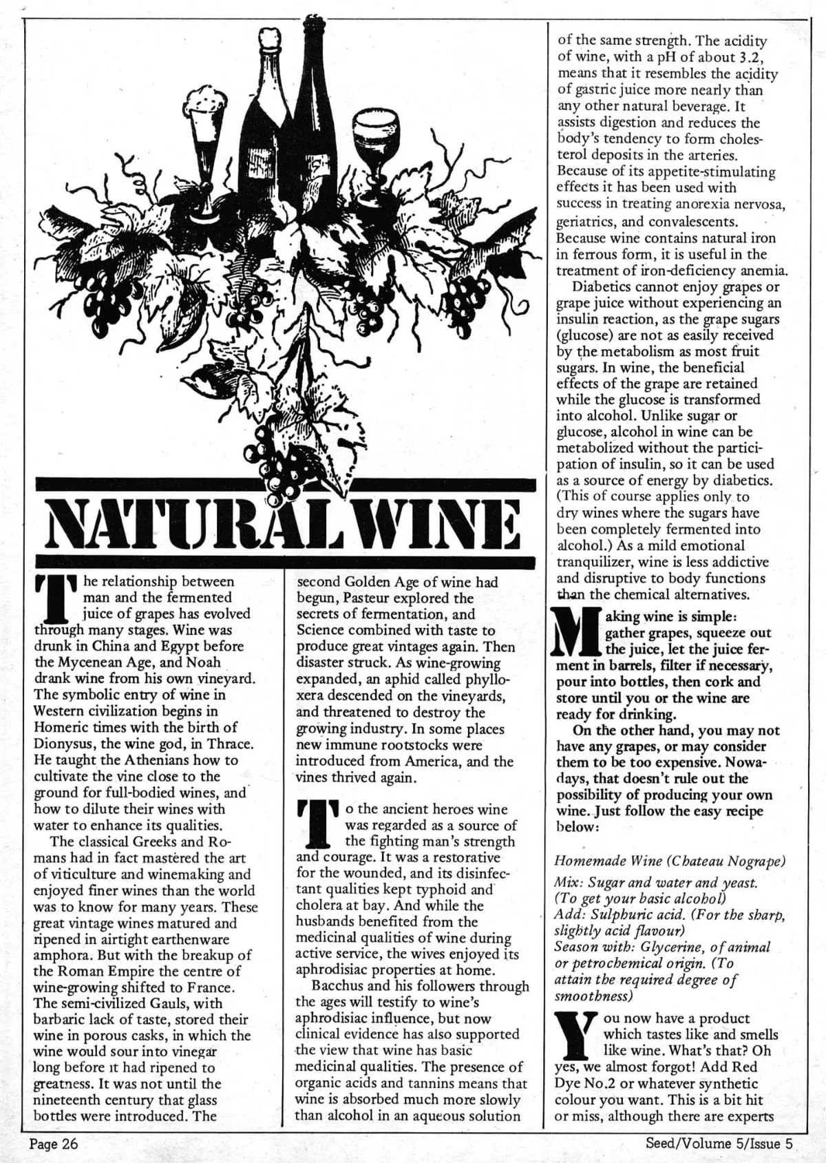 Seed Vol.5 no.5 May 1976 p.26