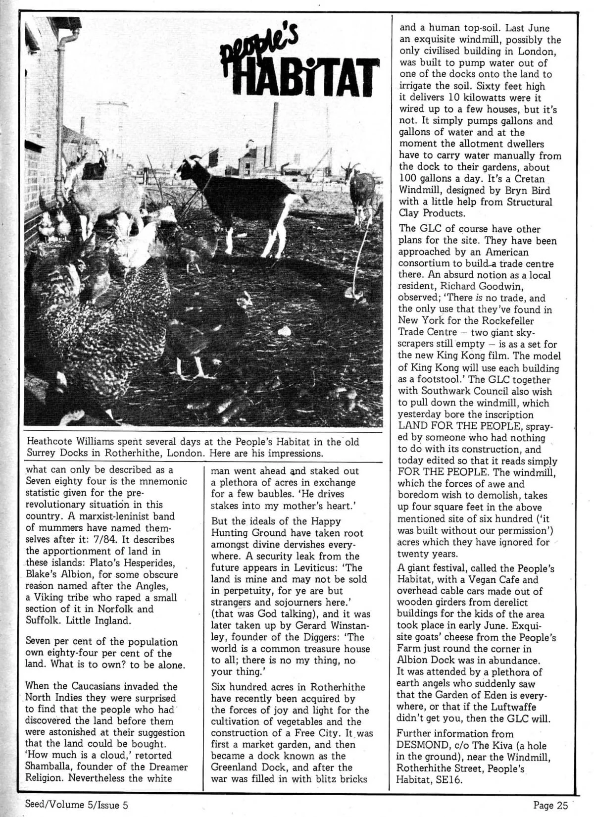 Seed Vol.5 no.5 May 1976 p.25