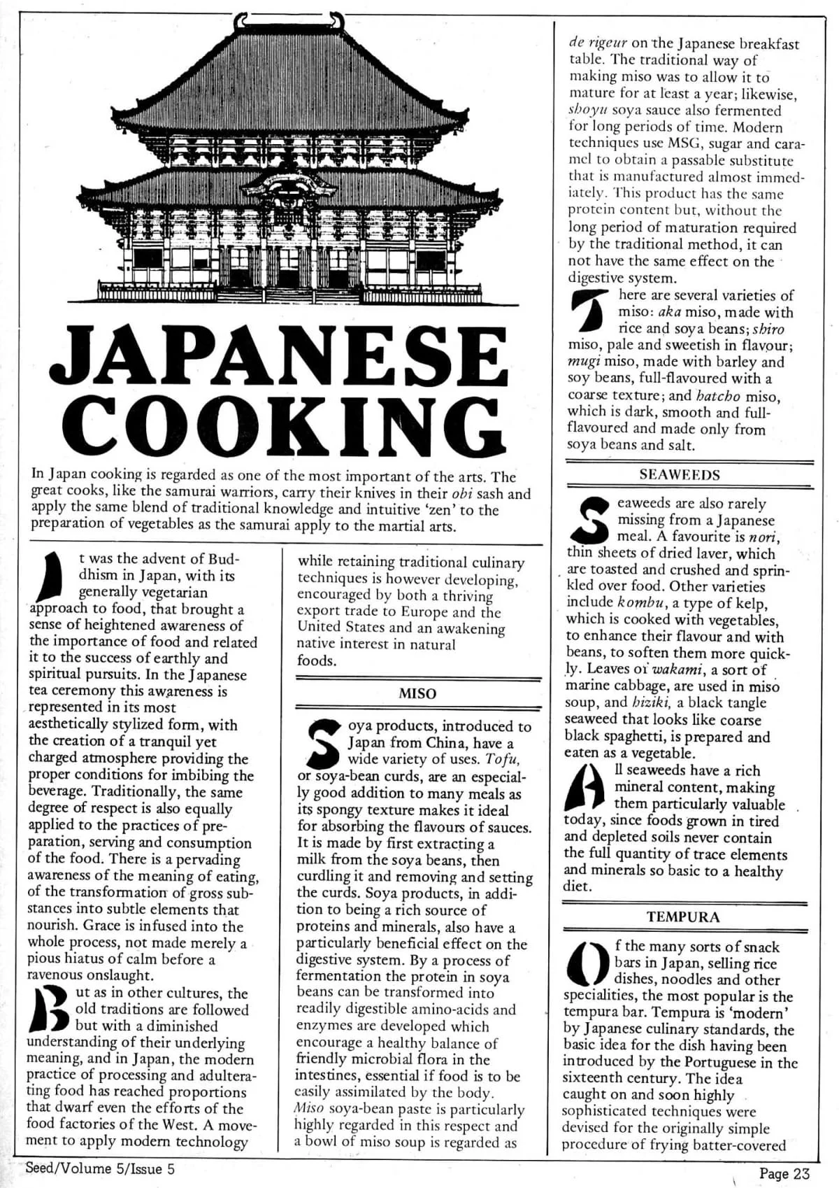 Seed Vol.5 no.5 May 1976 p.23