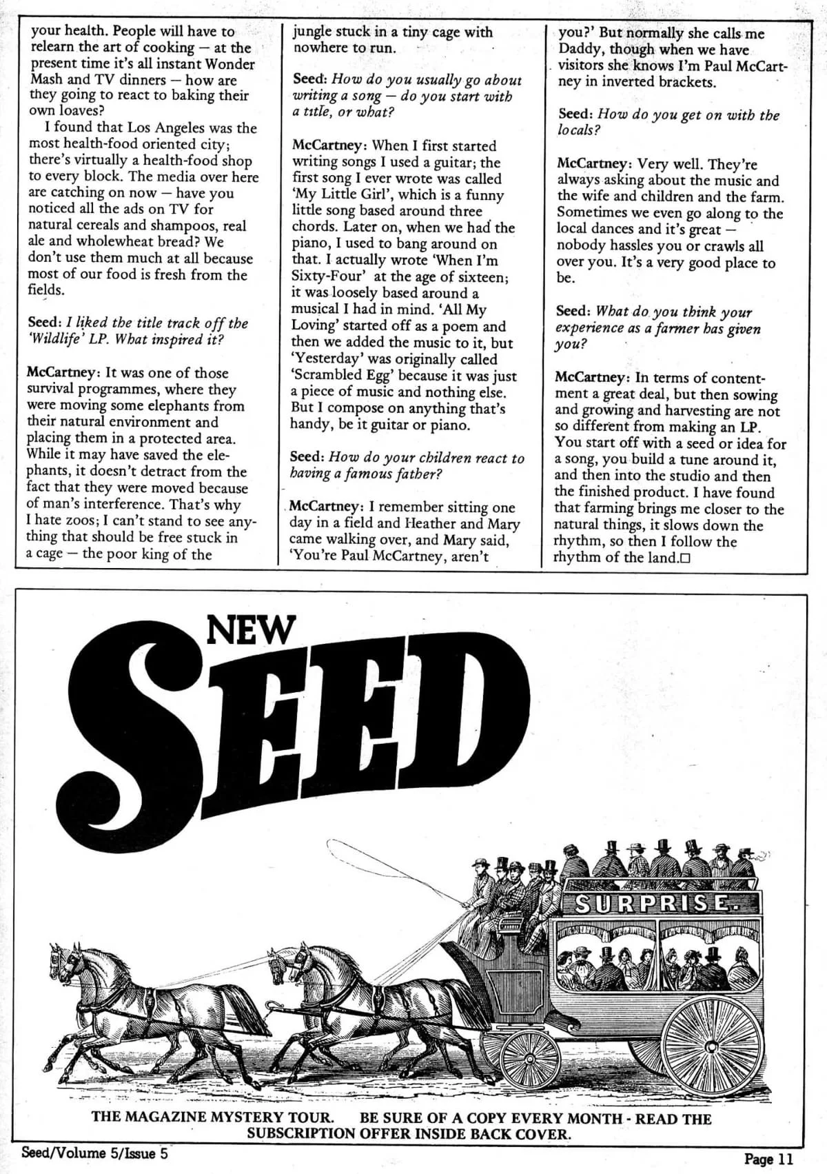 Seed Vol.5 no.5 May 1976 p.11