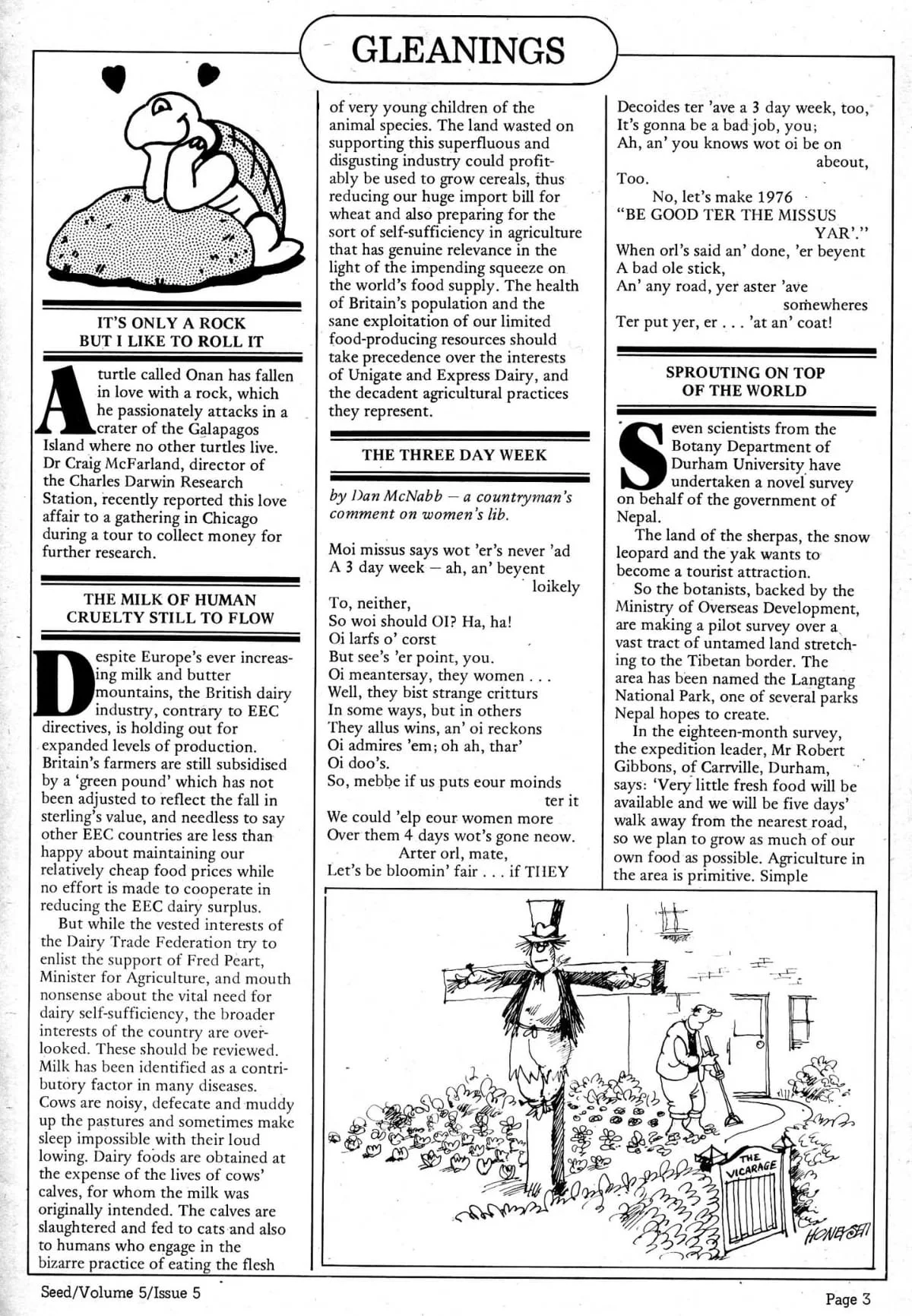 Seed Vol.5 no.5 May 1976 p.3