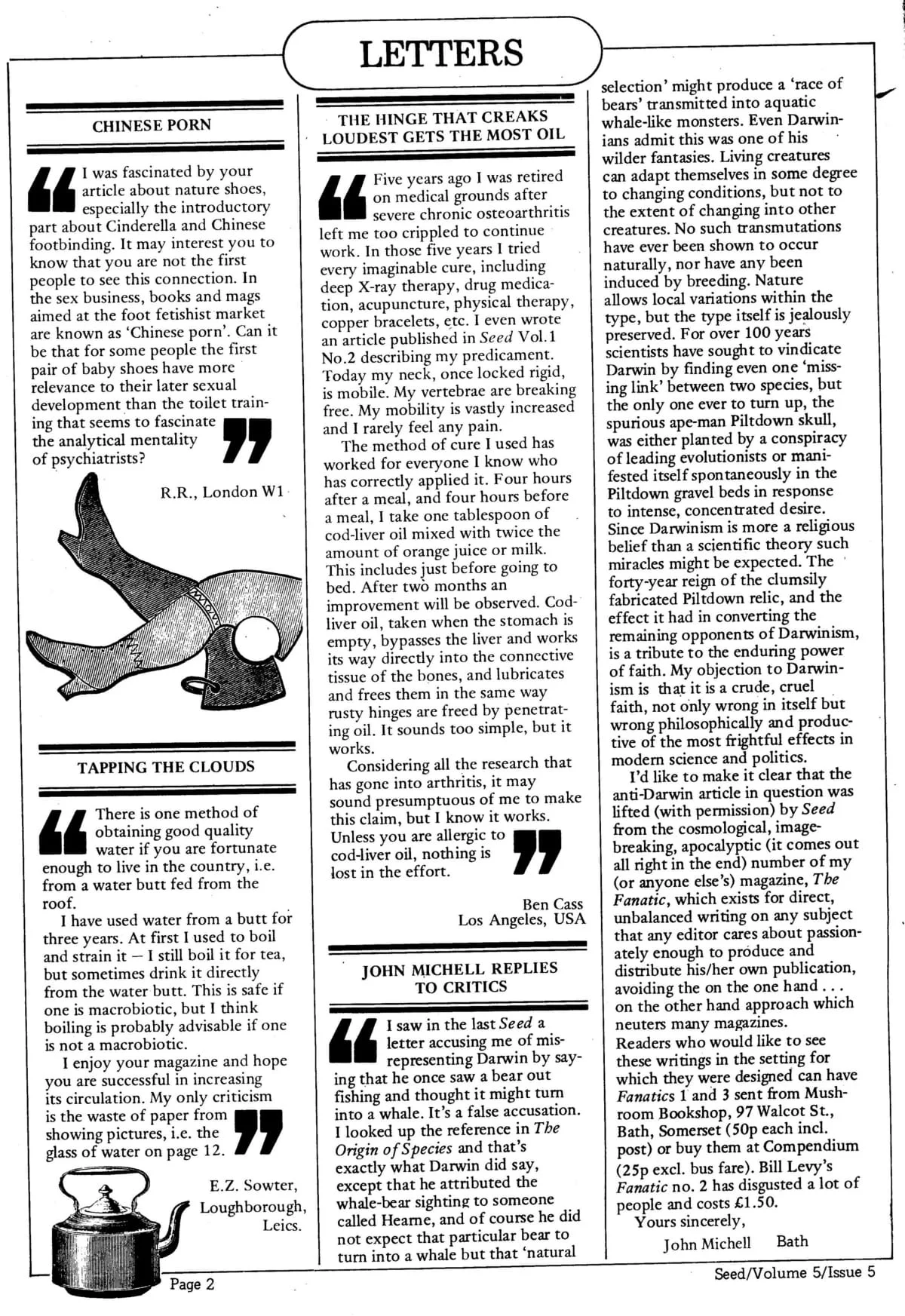 Seed Vol.5 no.5 May 1976 p.2