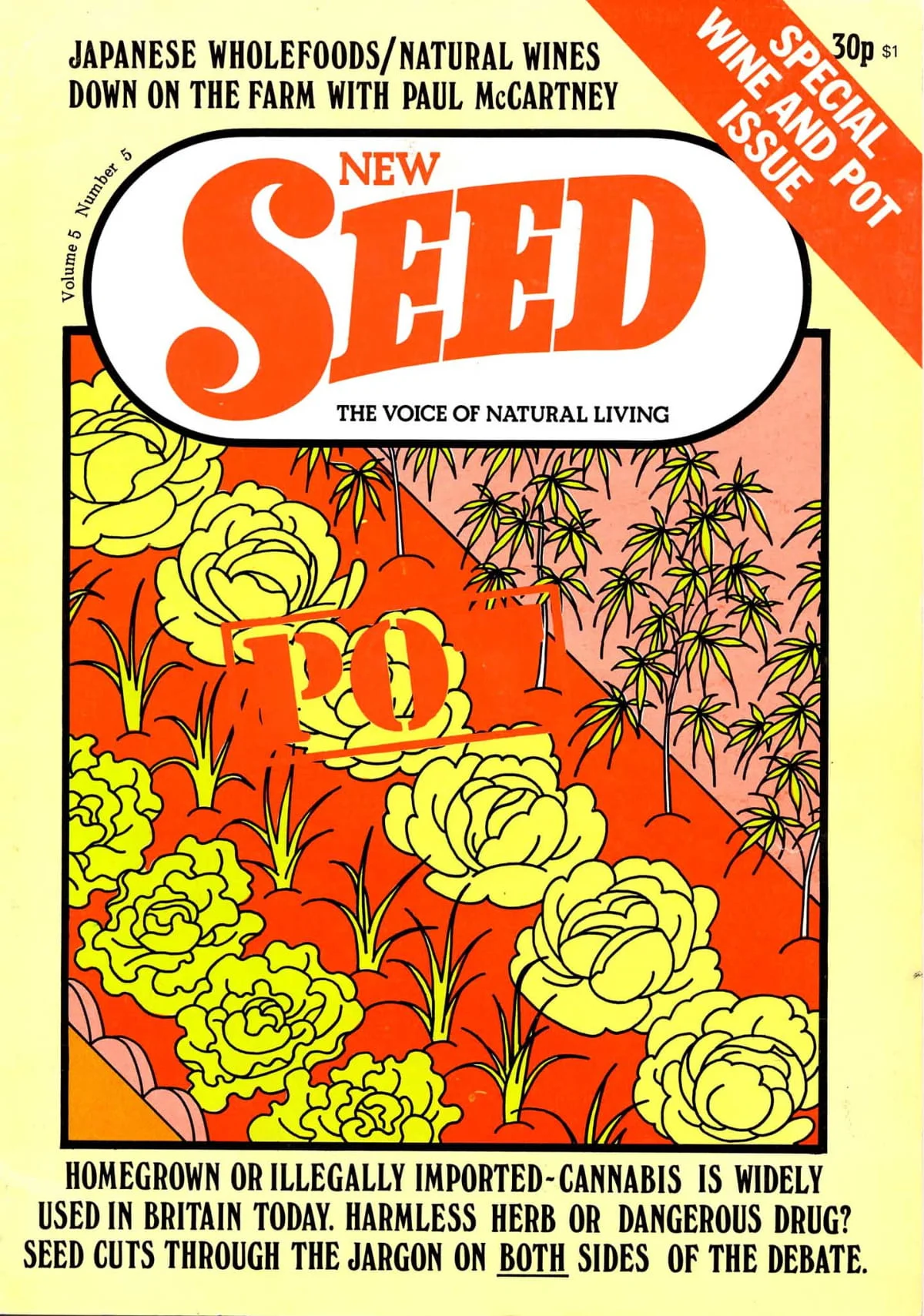 Seed Vol.5 no.5 May 1976 Cover