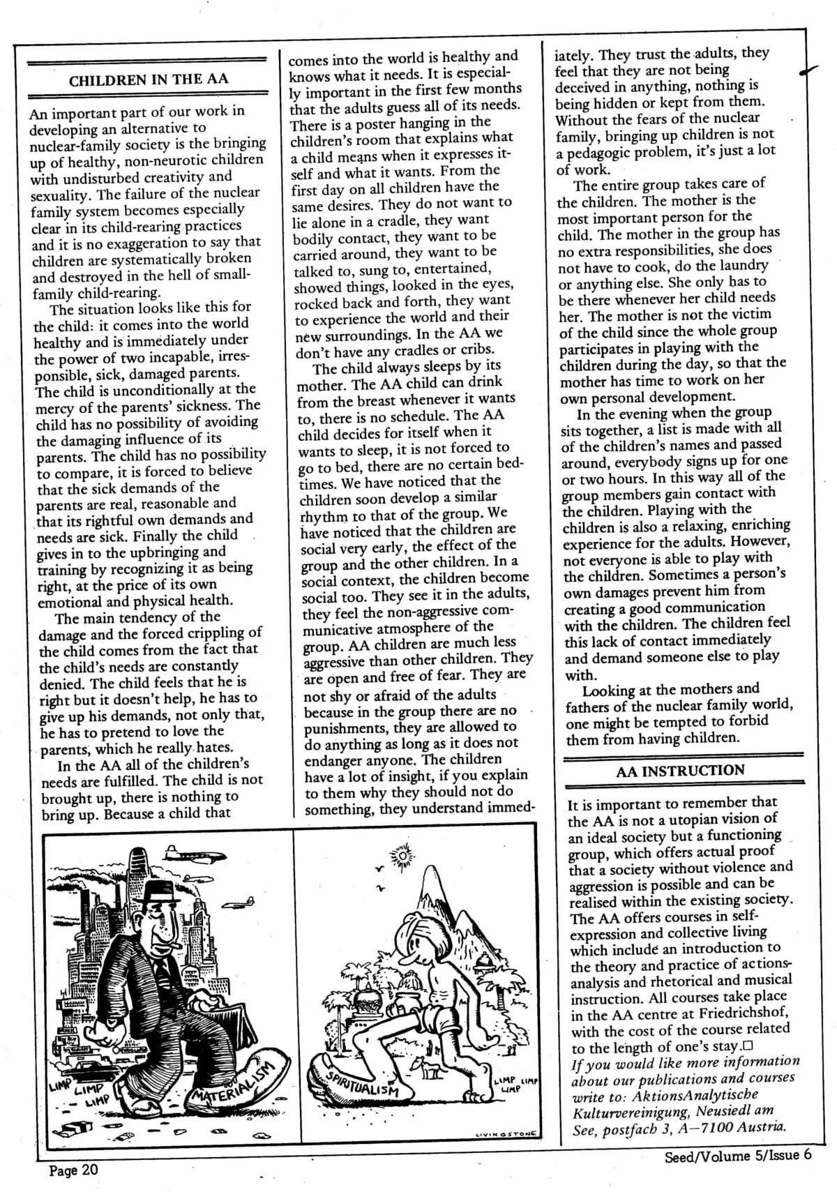 Seed Vol.5 no.6 June 1976 p.20