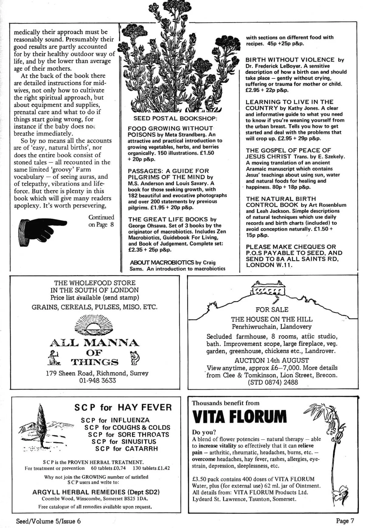 Seed Vol.5 no.6 June 1976 p.7