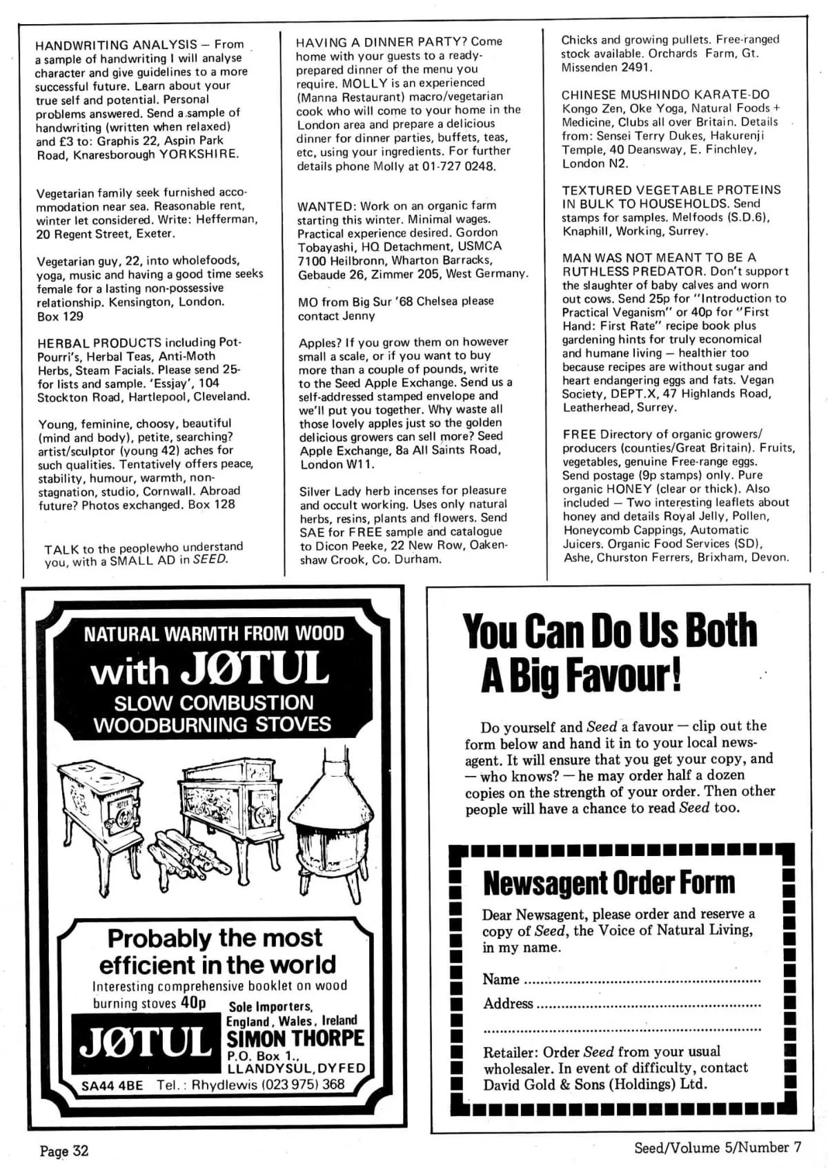 Seed Vol.5 No.7 July 1976 p.32