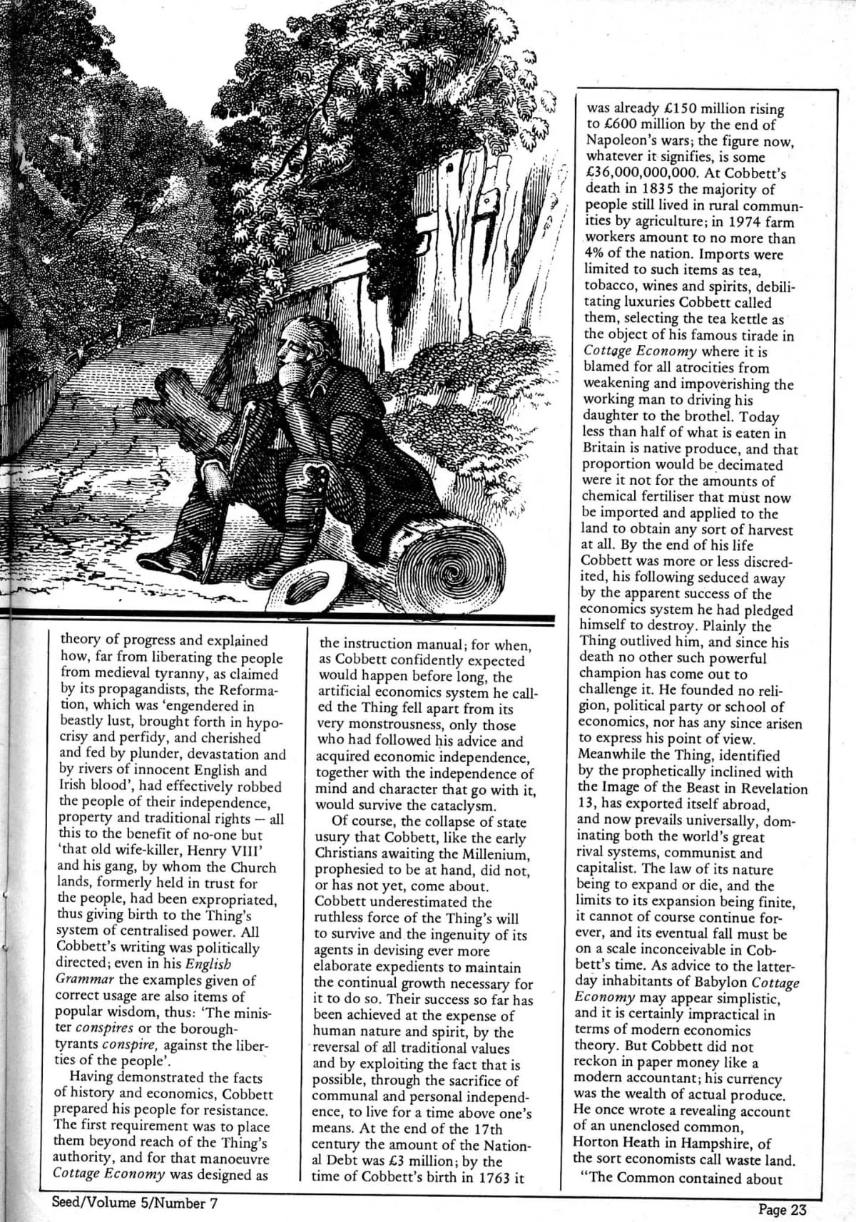 Seed Vol.5 No.7 July 1976 p.23