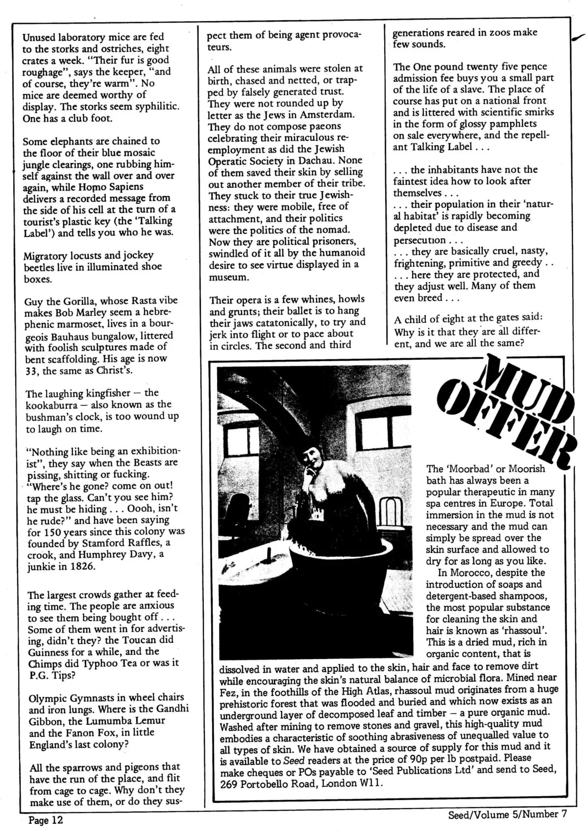 Seed Vol.5 No.7 July 1976 p.12