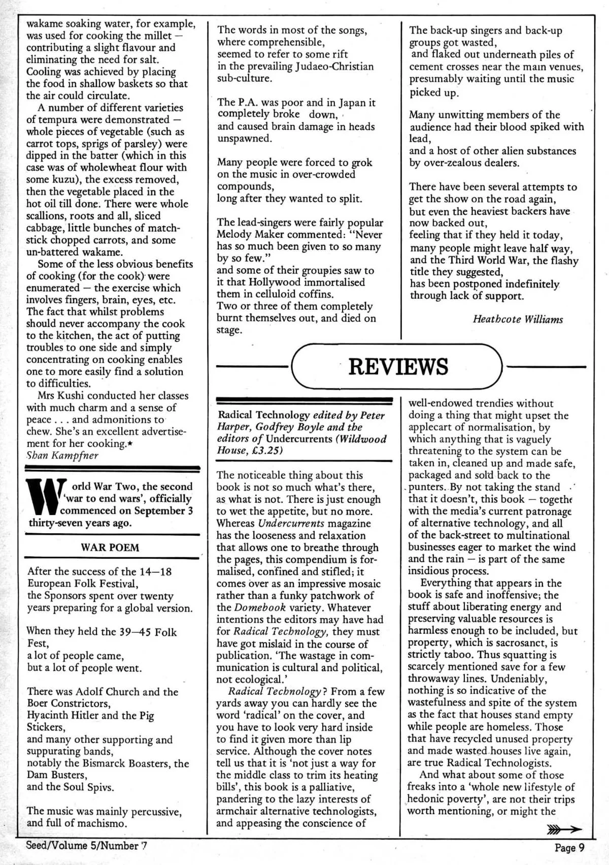 Seed Vol.5 No.7 July 1976 p.9