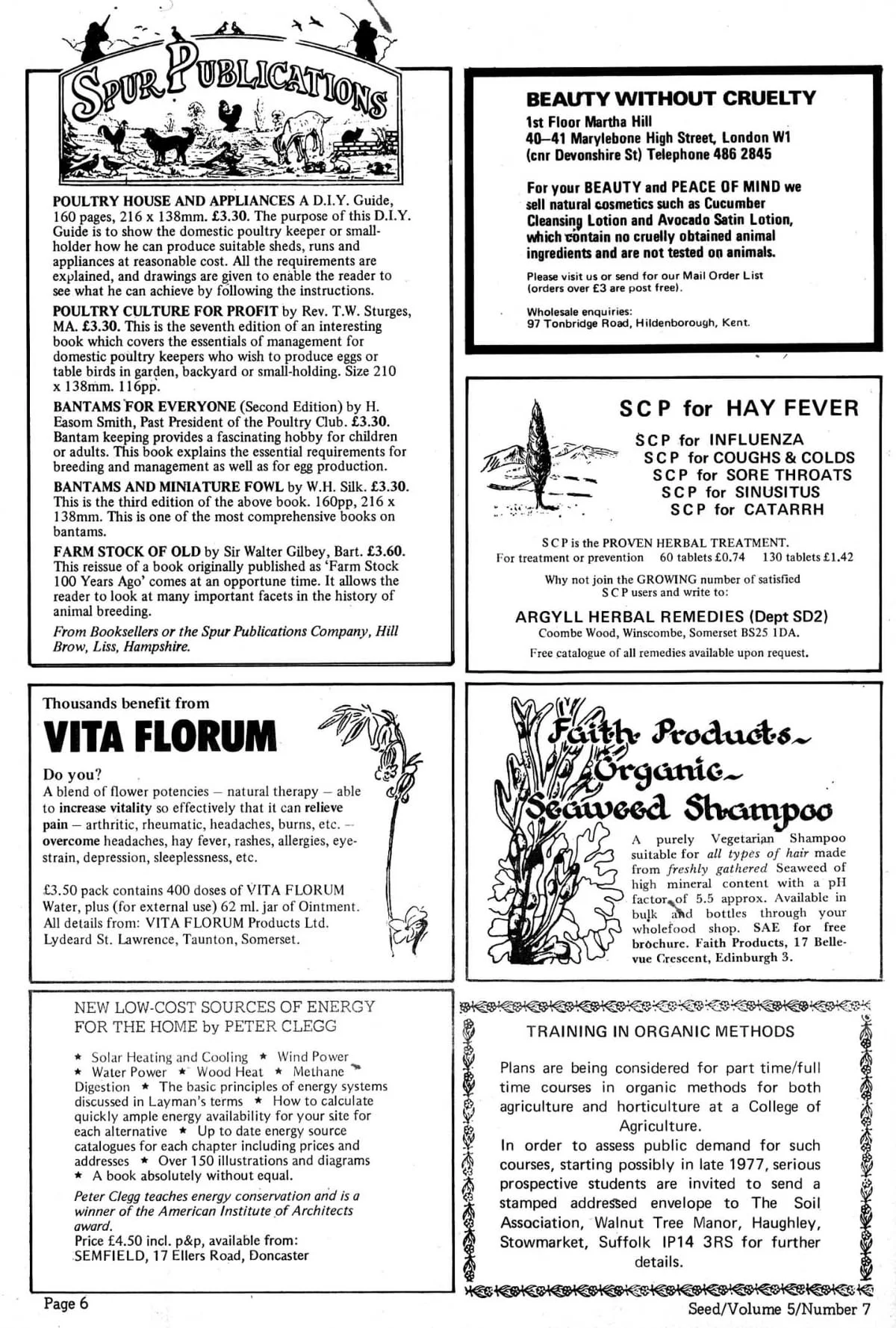 Seed Vol.5 No.7 July 1976 p.6