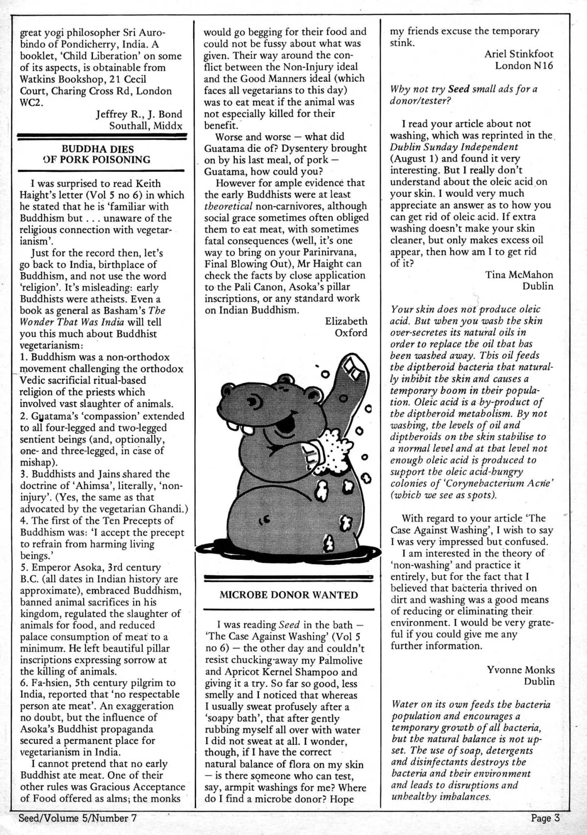 Seed Vol.5 No.7 July 1976 p.3