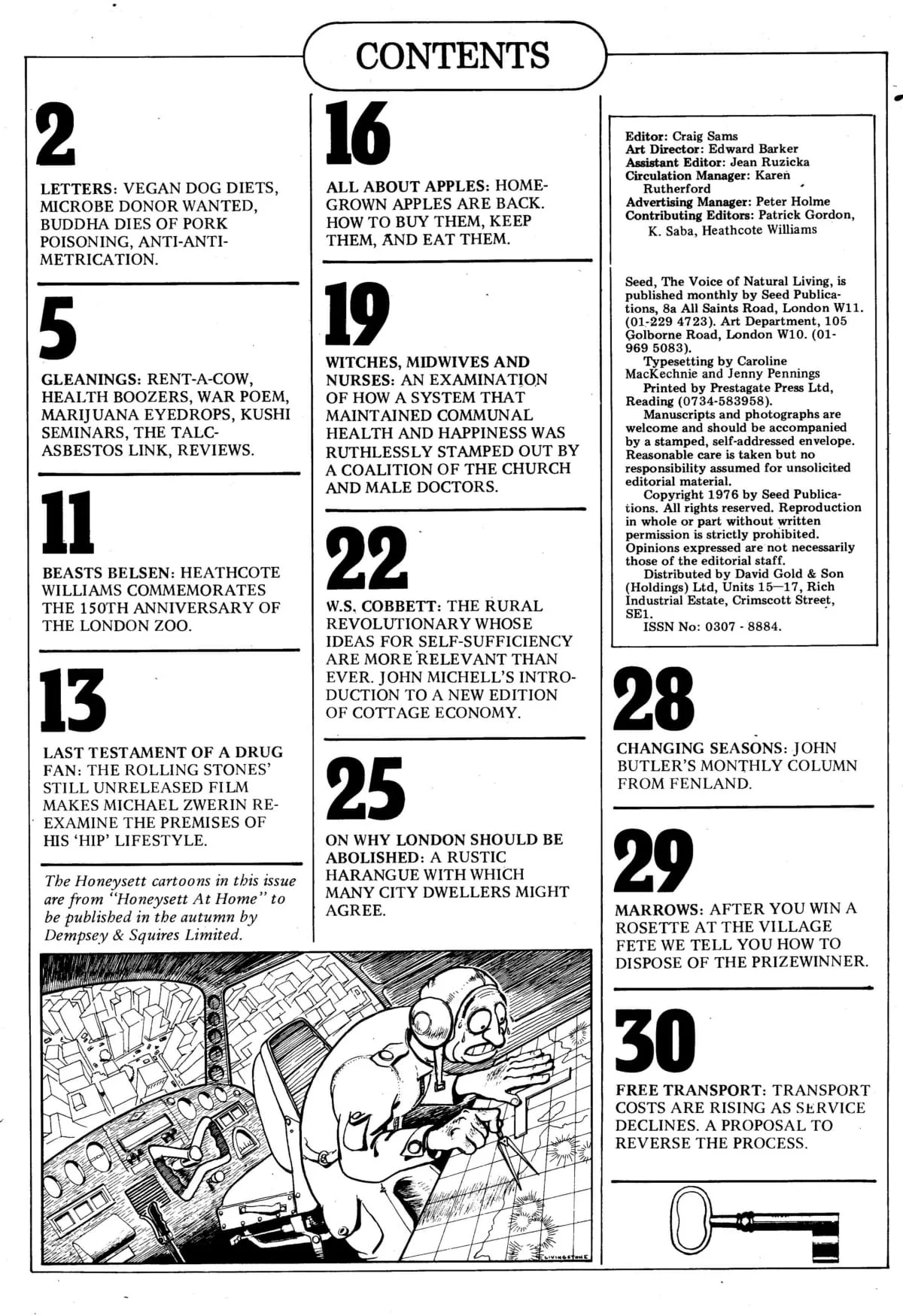 Seed Vol.5 No.7 July 1976 p.1