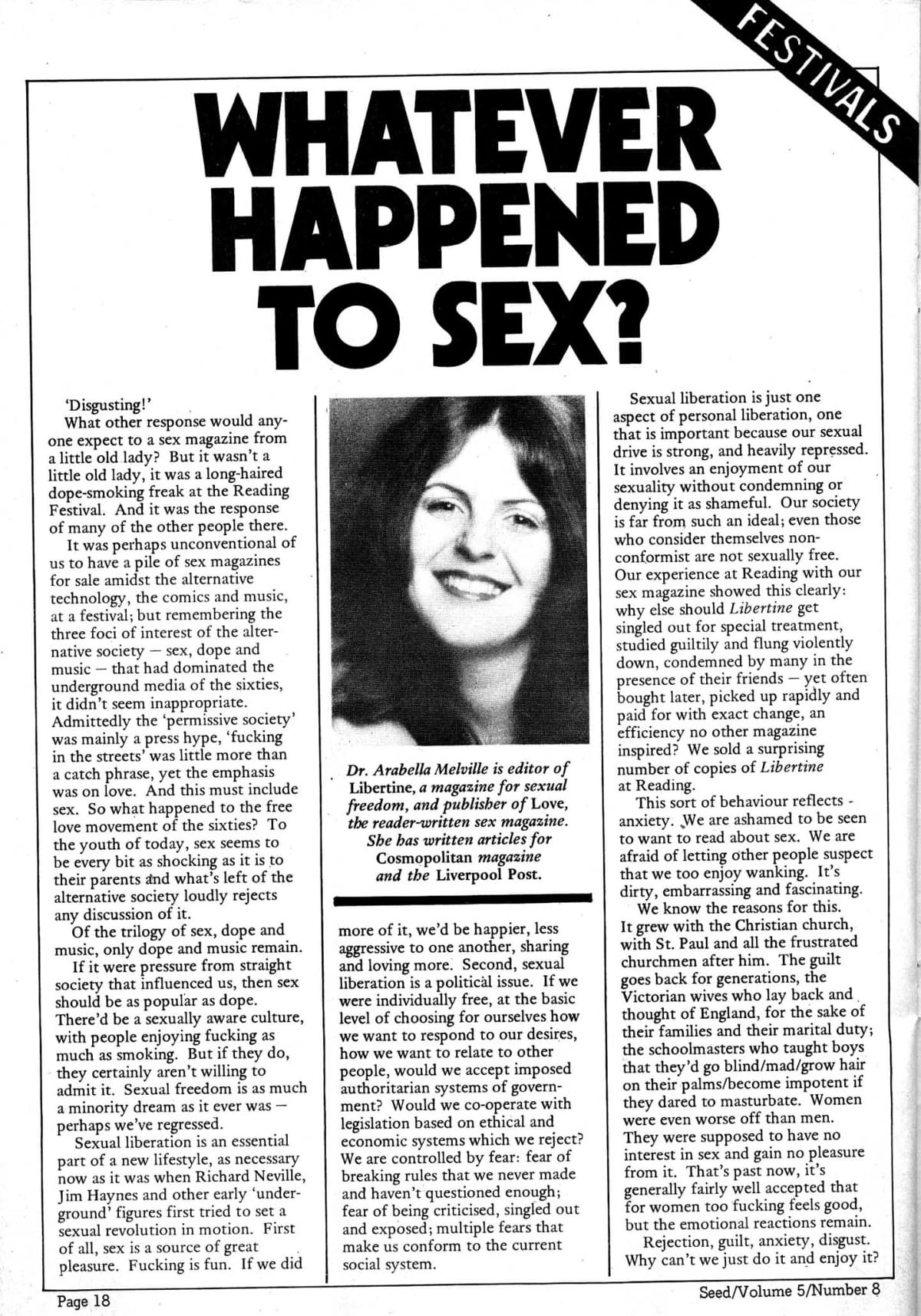 Seed Vol.5 No.8 August 1976 p.20