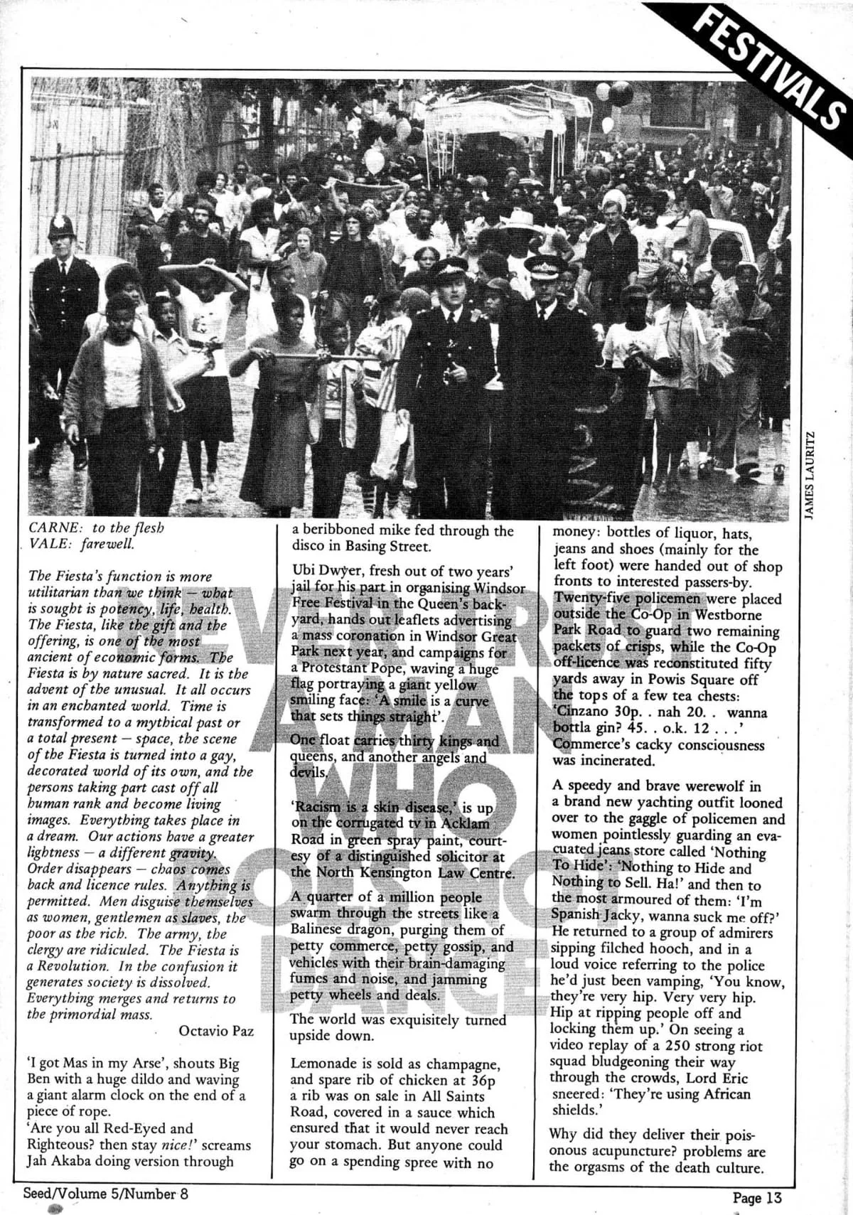 Seed Vol.5 No.8 August 1976 p.15