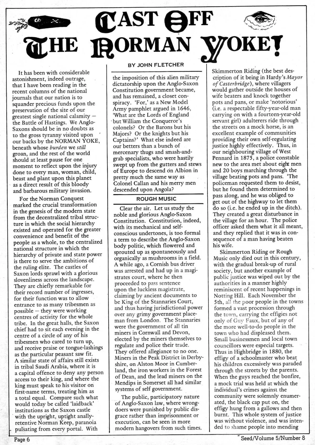 Seed Vol.5 No.8 August 1976 p.8