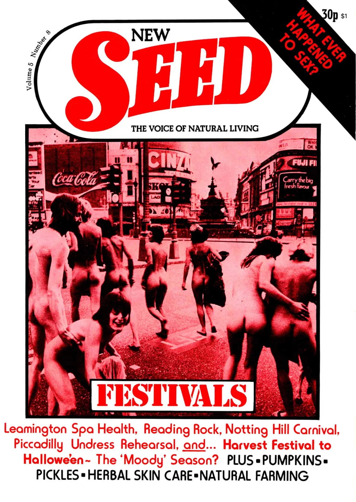 Seed Vol.5 No.8 August 1976 p.1