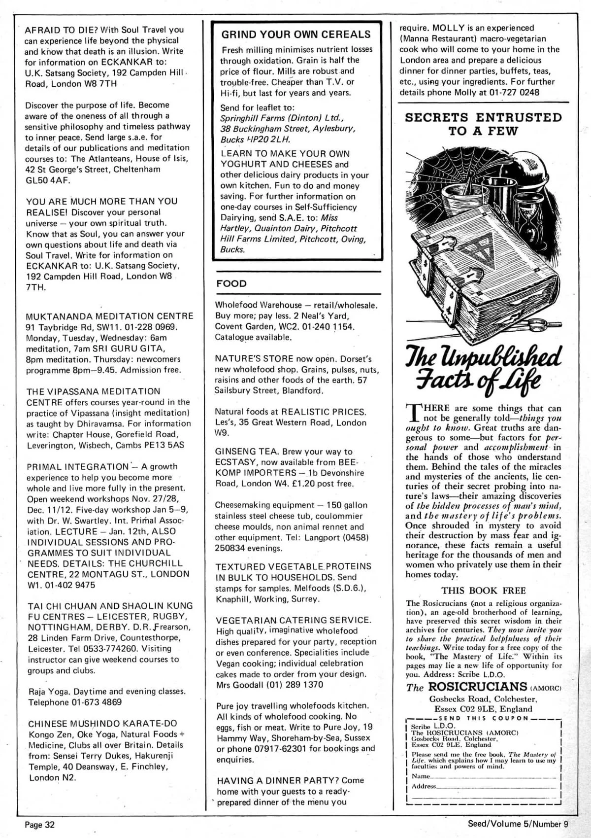 Seed Vol.5 No.9 September 1976 p.34