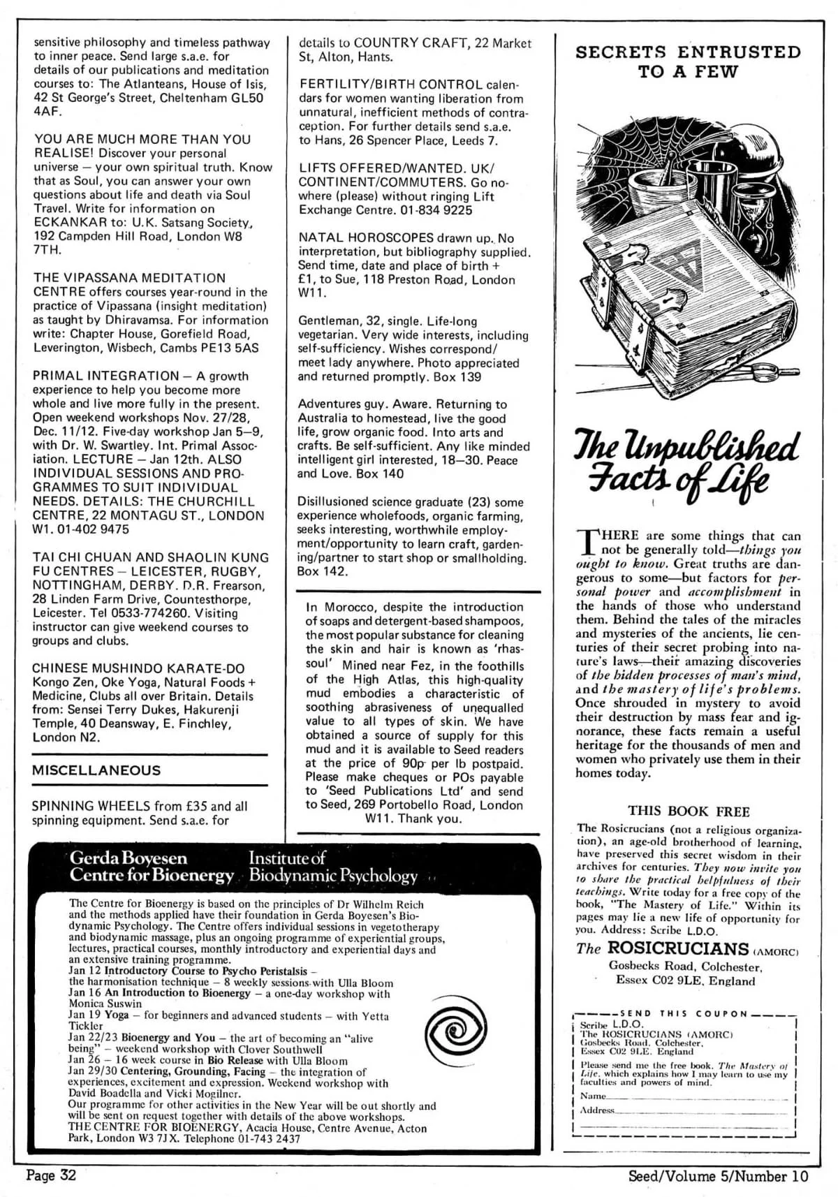 Seed Vol.5 No.10 October 1976 p.34