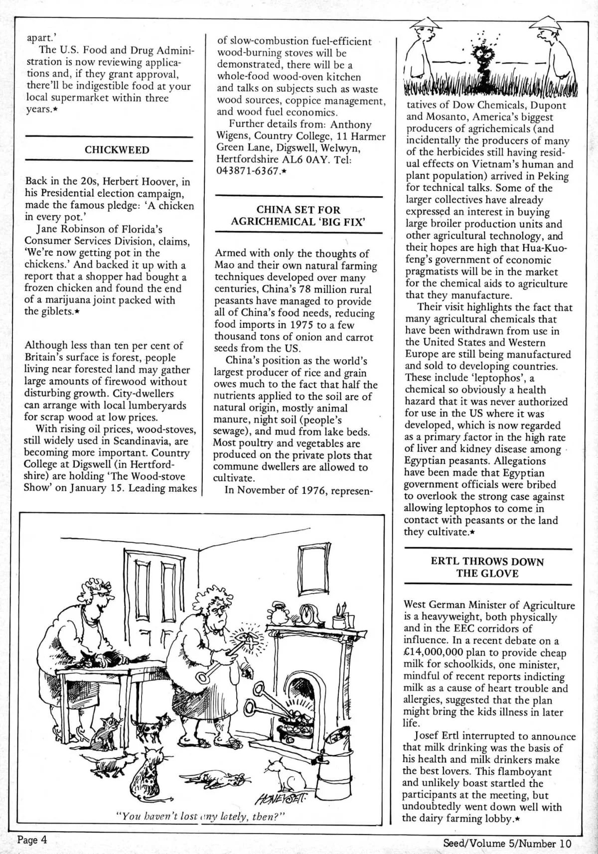 Seed Vol.5 No.10 October 1976 p.6