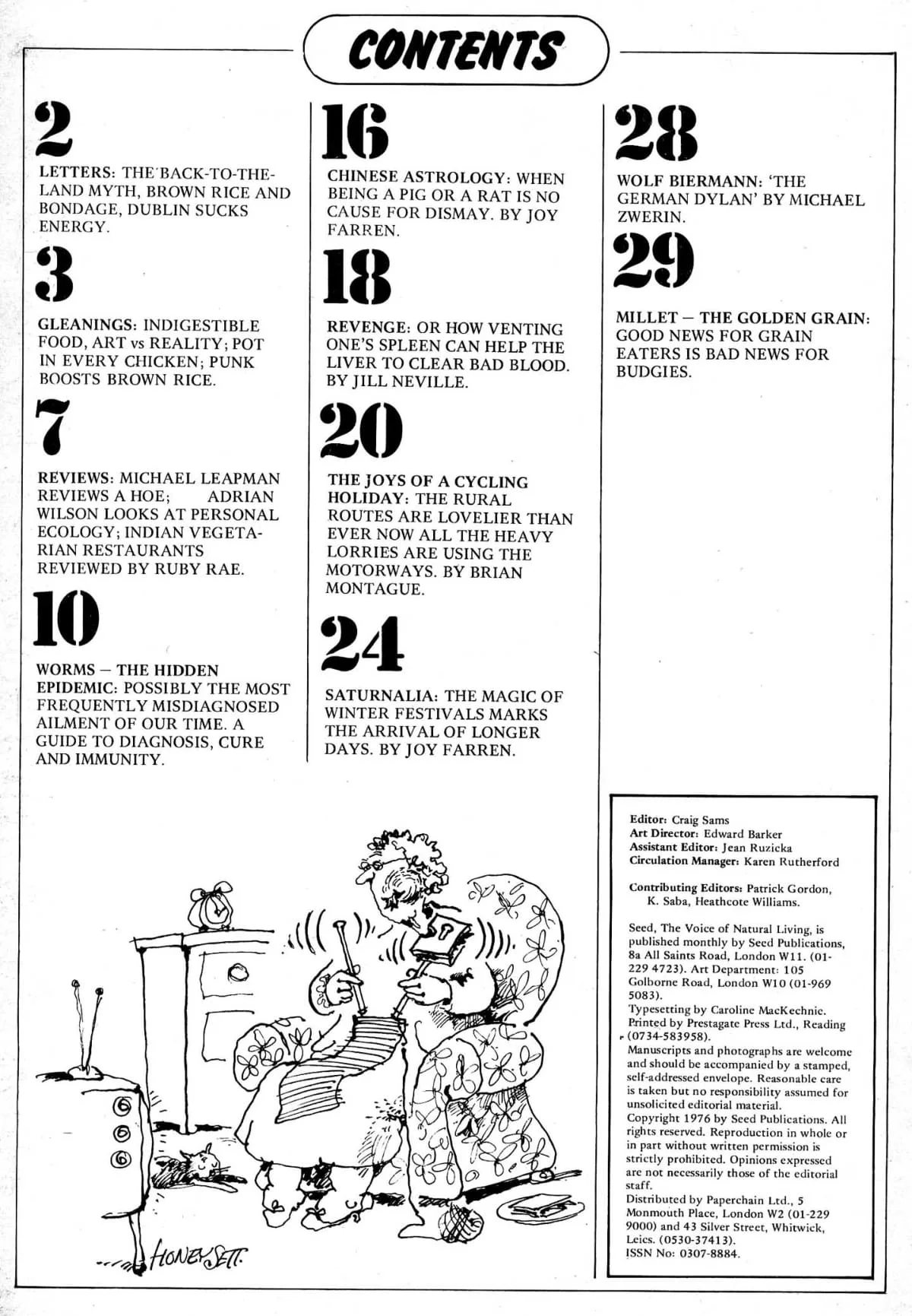 Seed Vol.5 No.10 October 1976 p.3