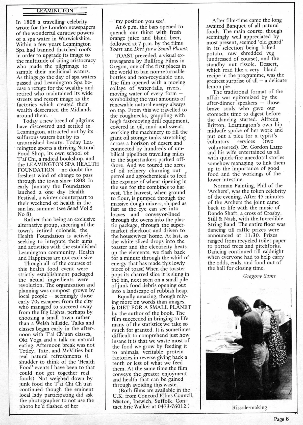 Seed Vol.6 No.1 Jan 1977 p.8