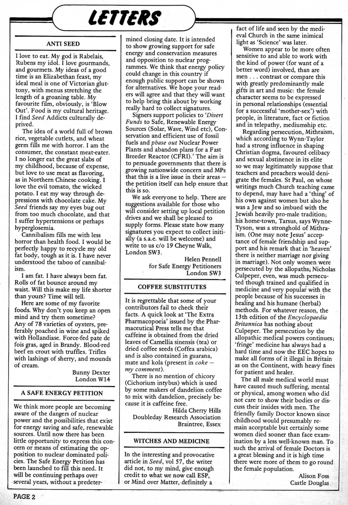 Seed Vol.6 No.2 Feb 1977 p.4