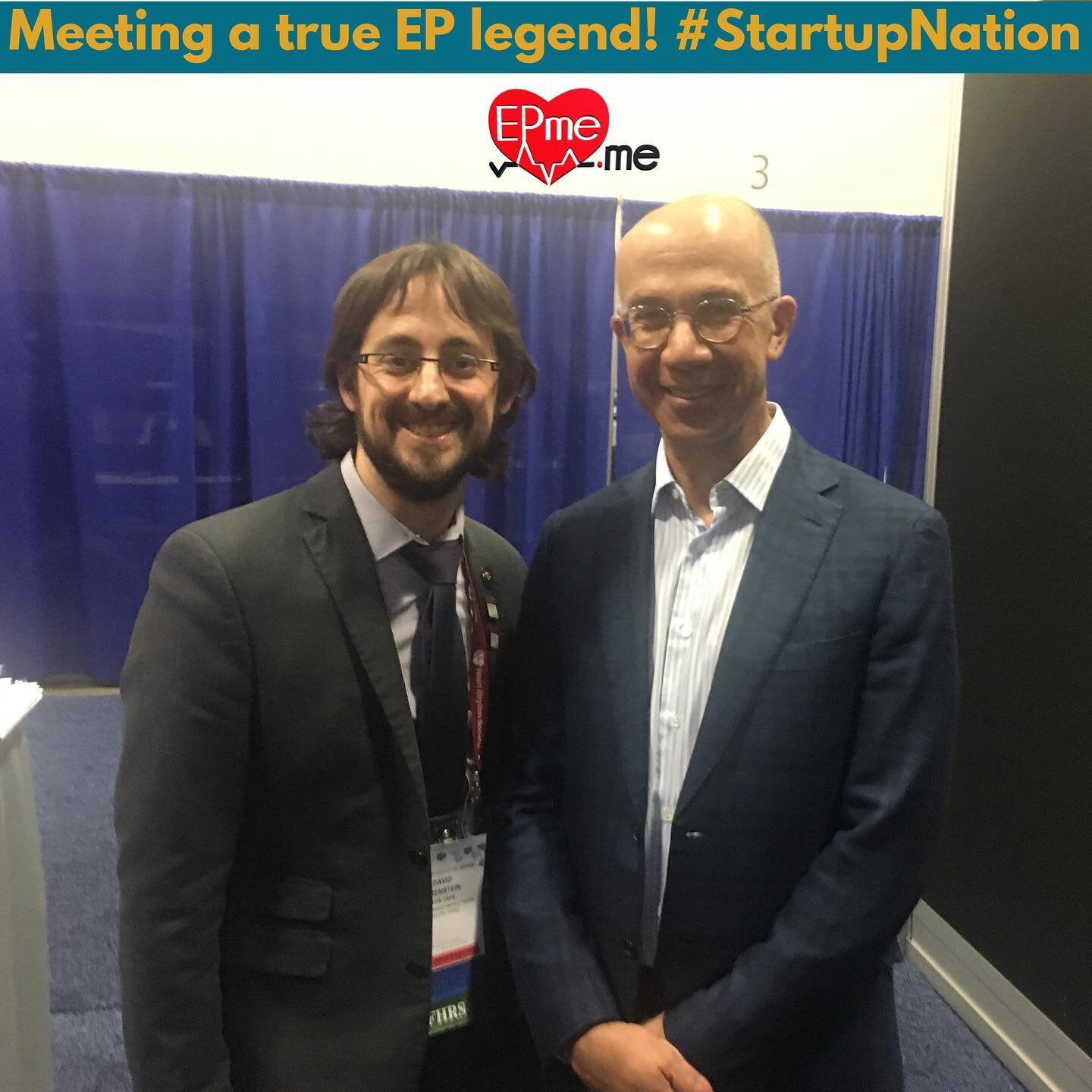 What a pleasure meeting a true legend Shlomo Ben Chaim founder and creator of the Carto system and EPD to name but a few...!
#PhilipsEPD #Carto #startupnation #HRS2019 #HRSap #electrophysiology #cardiology #ablation #medtronic #heartrhythm #epeeps