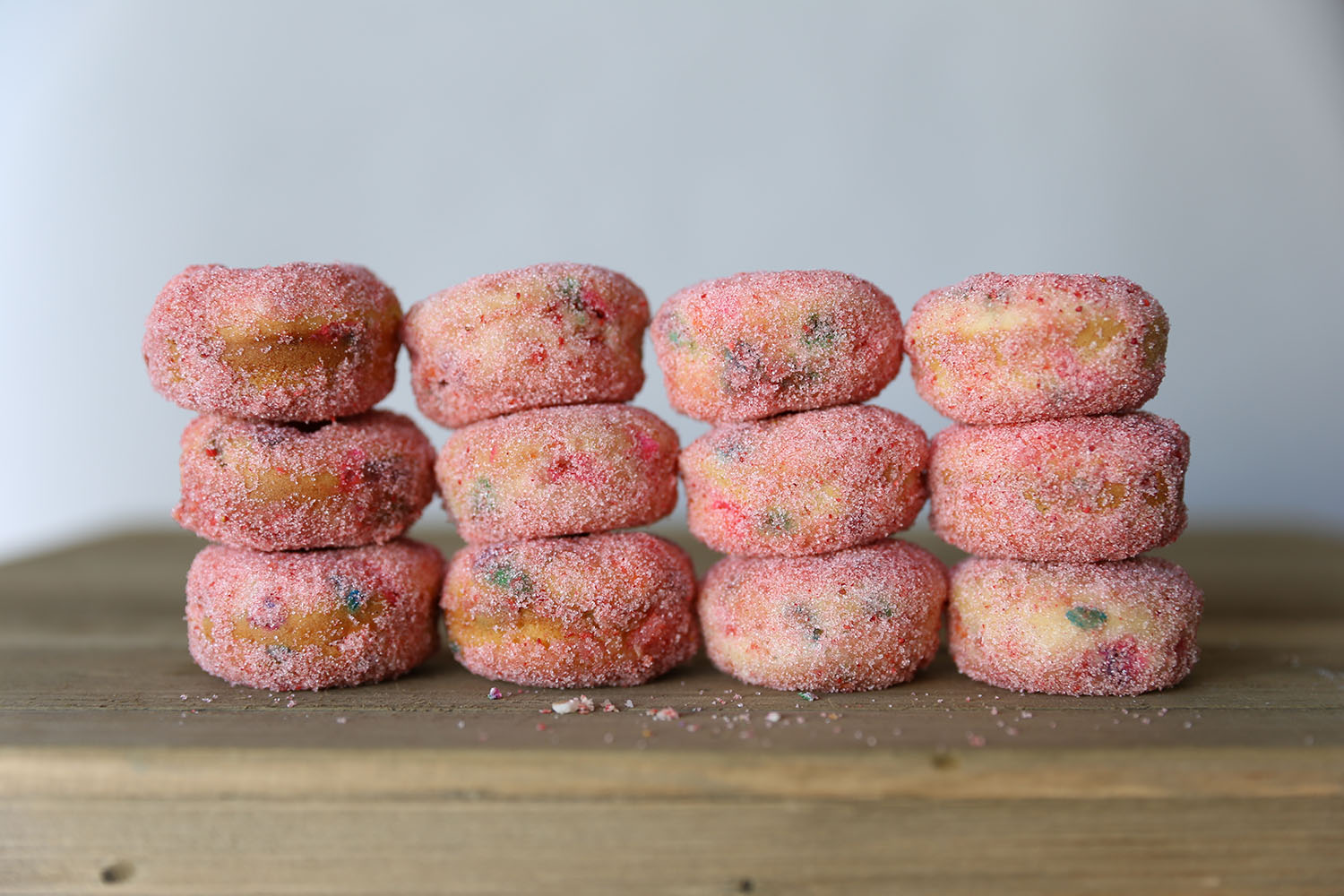 Birthday Cake Doughnuts