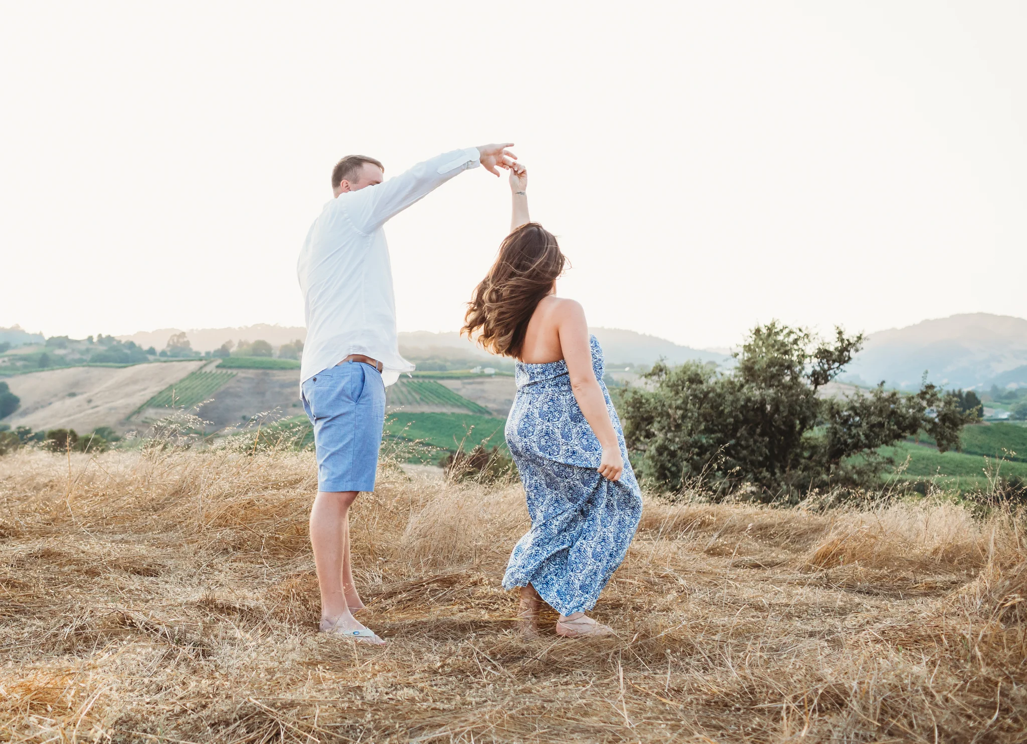 Napa engagement photos