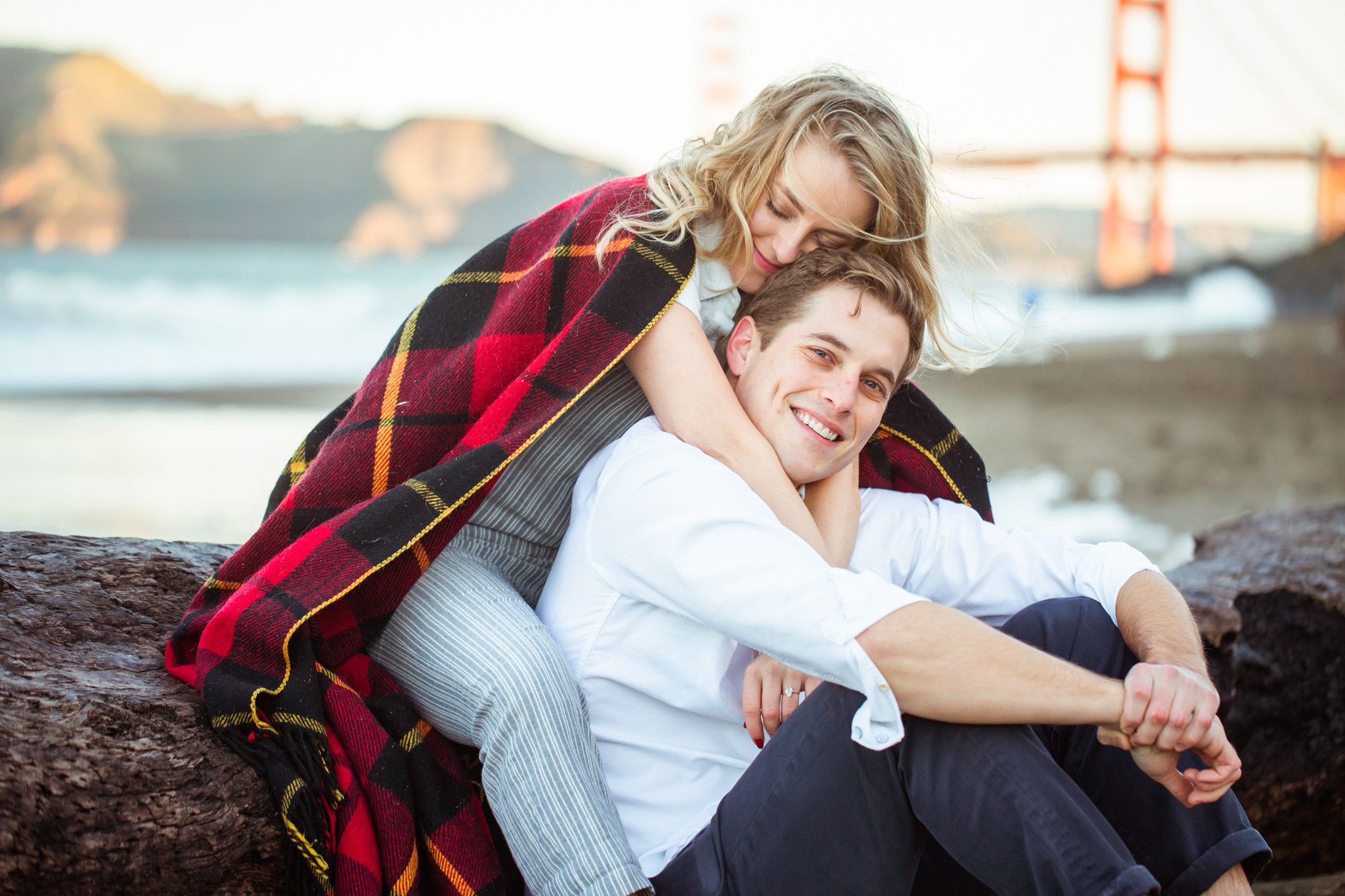 Baker Beach engagement shoot | Syd and Kristopher
