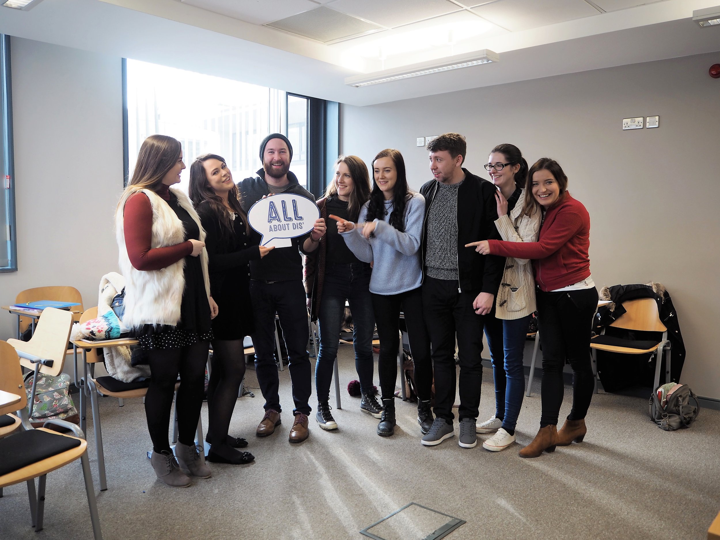 NUI Galway Applied Behaviour Analysis students are All About Dis'