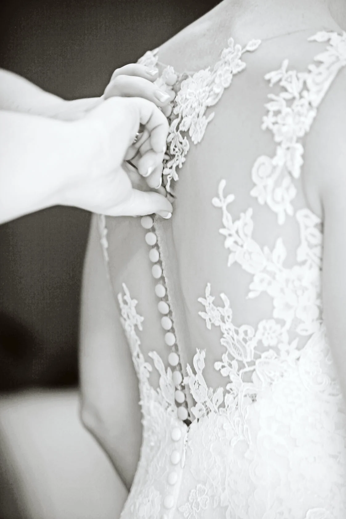 Bridal Dress Details | Southern Oregon Wedding Photographer