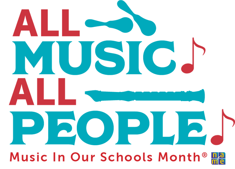 Music in our schools month logo from 2019