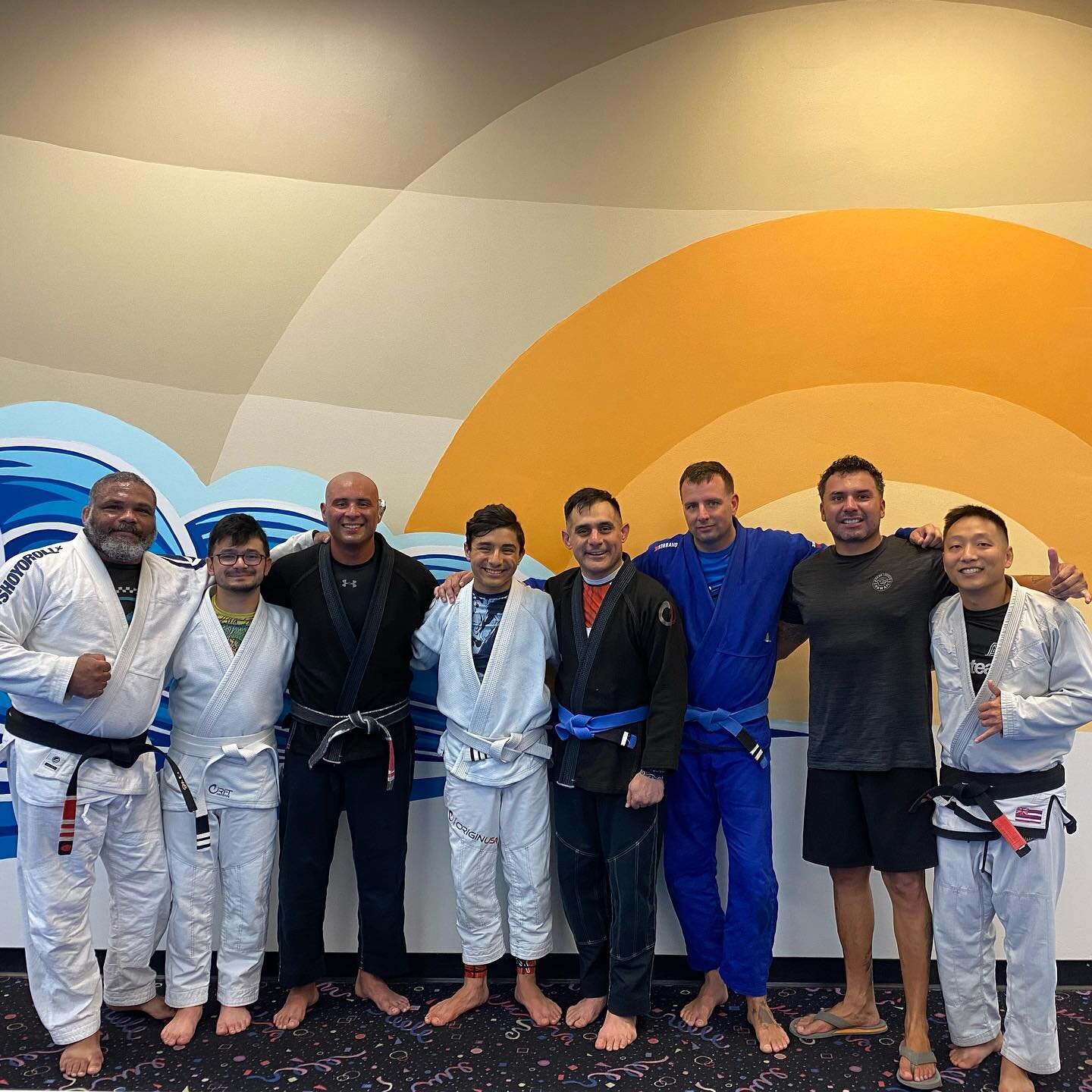It was awesome to get together with fellow Marines last night to train Jiu Jitsu with my sons. I&rsquo;ve had the pleasure to all over the world but this sweet spot in Stafford, VA known as @koateambjj and led by Kelly Grissom (far left) is a special