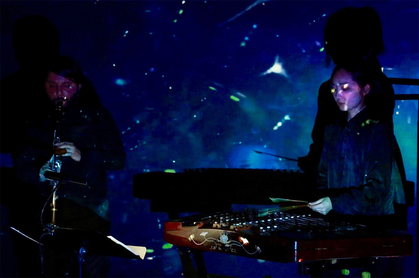 Music composed by Yi-ting Lu, video by Mengtai Zhang, photo credit: Jerry Lin, presented at Mise_en Place, New York, 2017