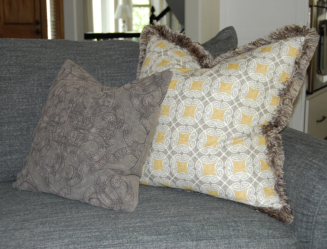 Fringed Pillows