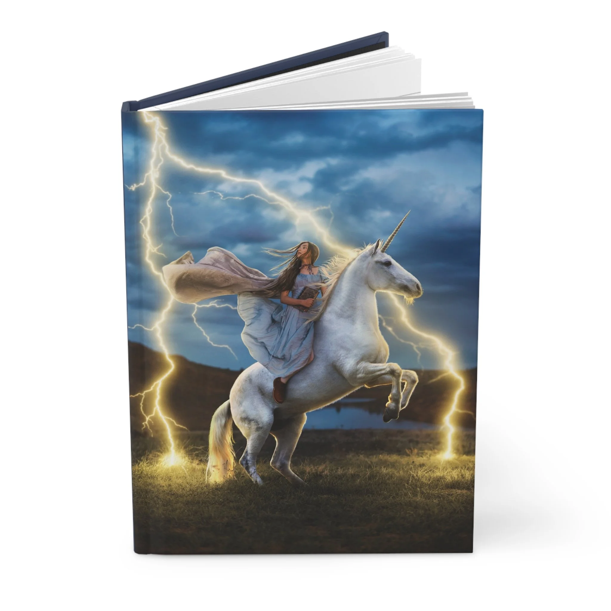 Unicorn Storm Hardcover Journal