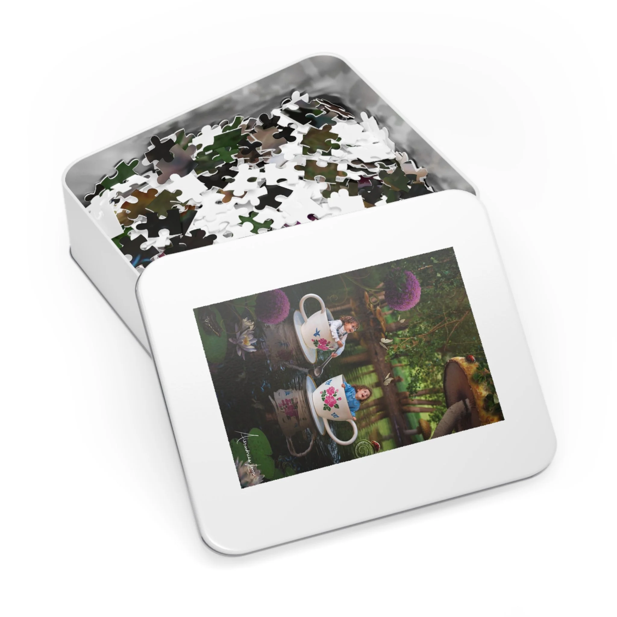 Floating Teacups Jigsaw Puzzle (30, 110, 252 Piece)