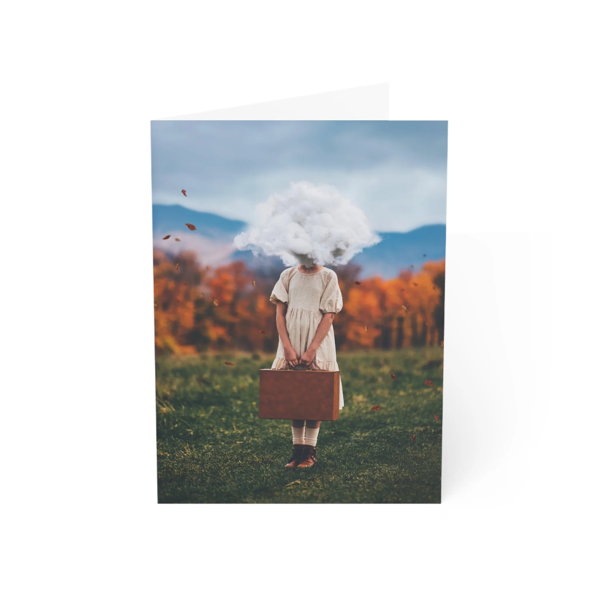 Head in the Clouds Greeting Cards